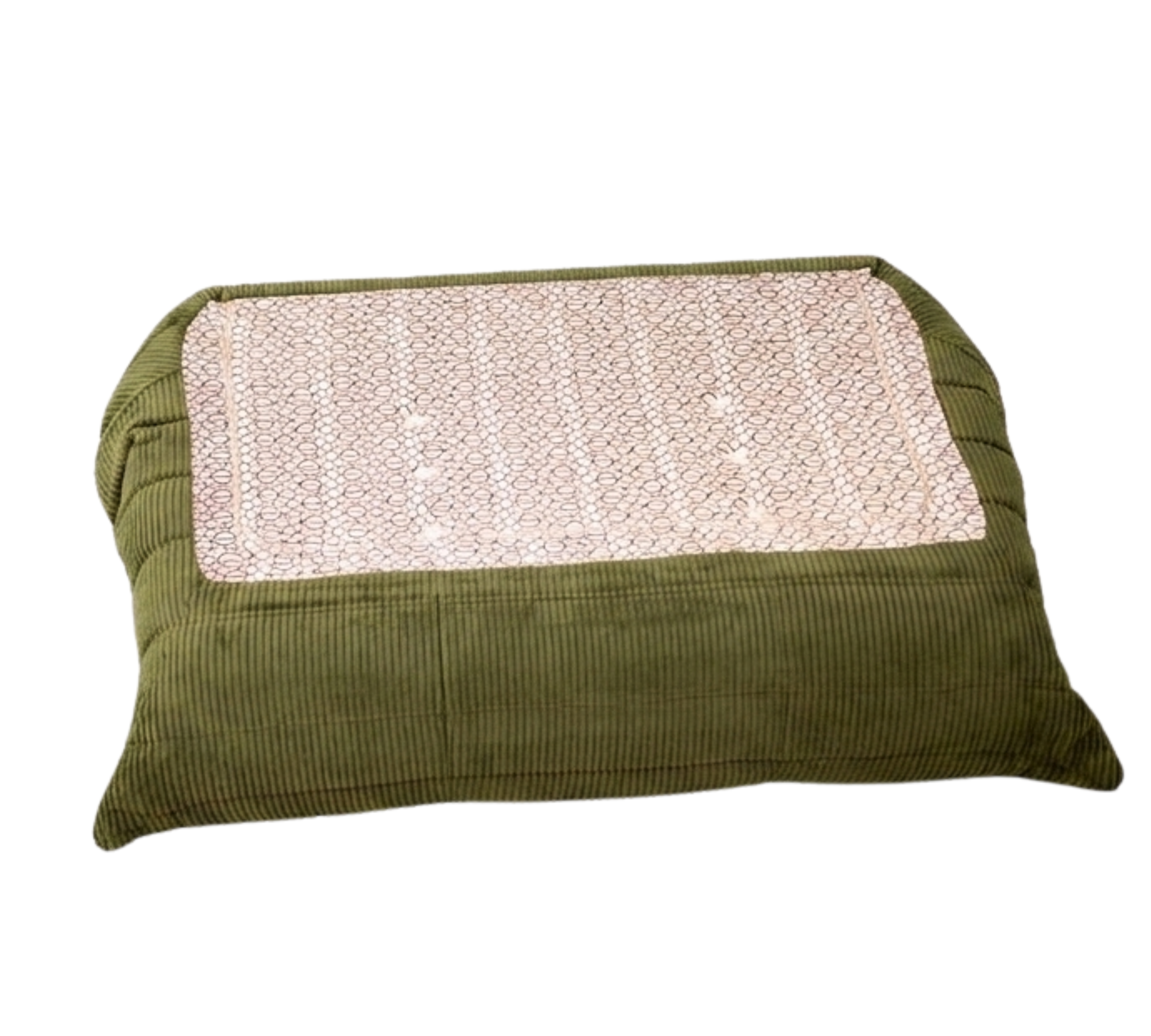 Togo 2-Sitzer Sofa Cord Lodengrün