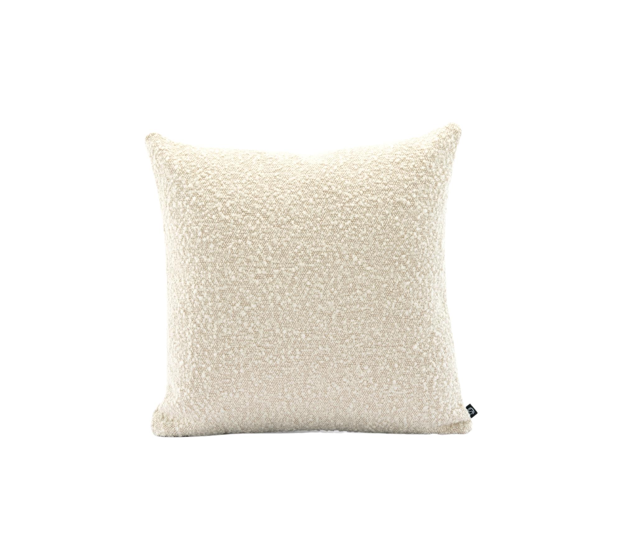 2x Inez Kissen Enten- Daunenfedern Maya Cream 50 x 50 cm