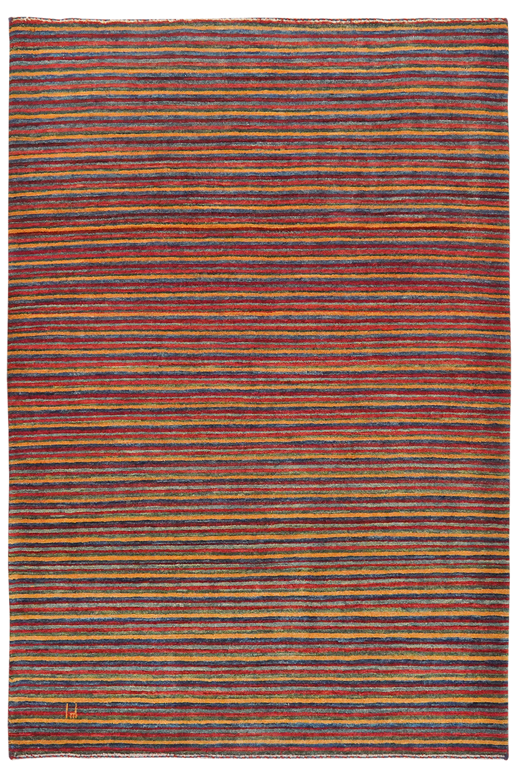 Rizbaf Gabbeh Tappeto Lana Multicolore