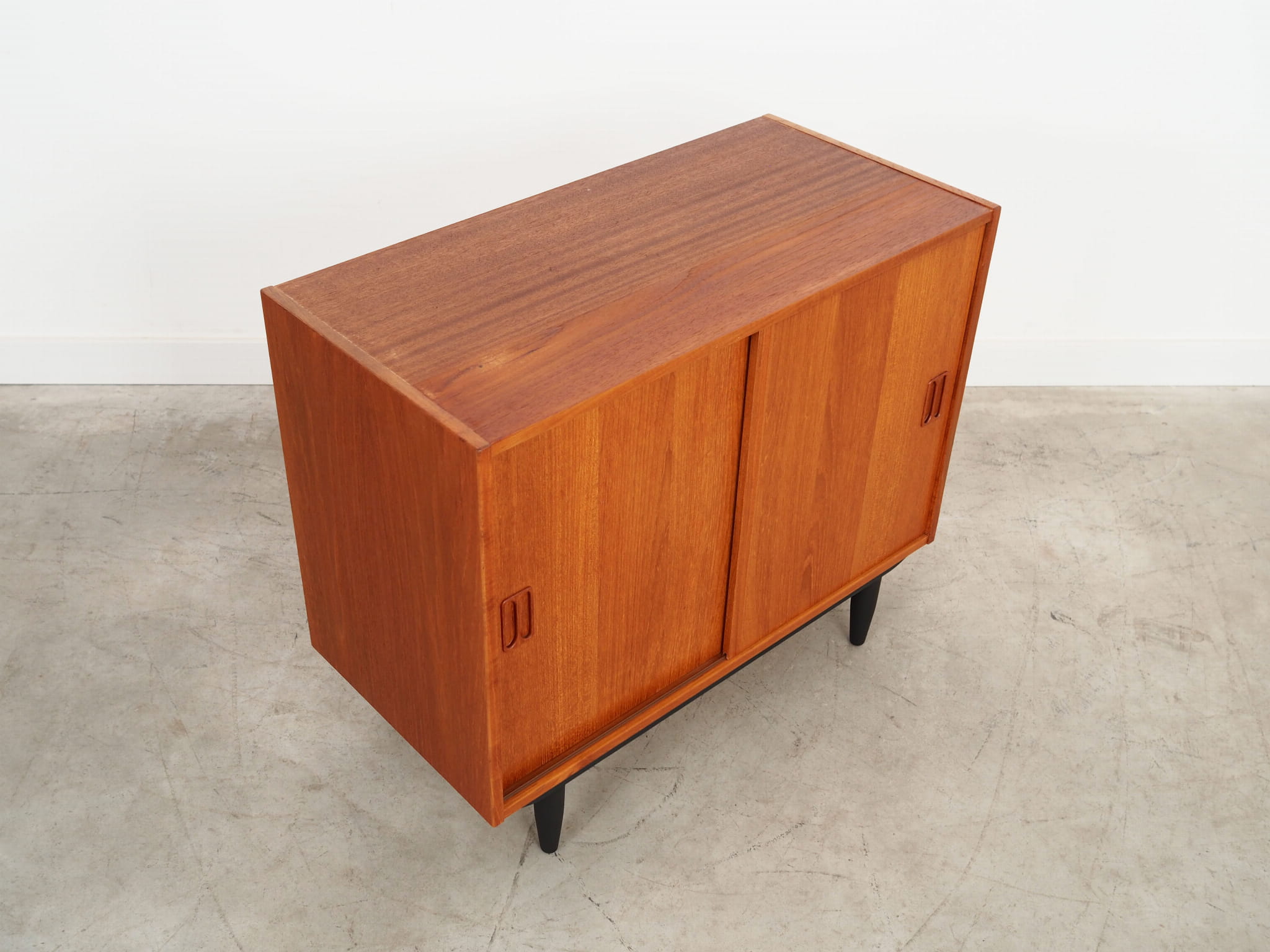 Vintage Schrank Teakholz Braun 1970er Jahre 