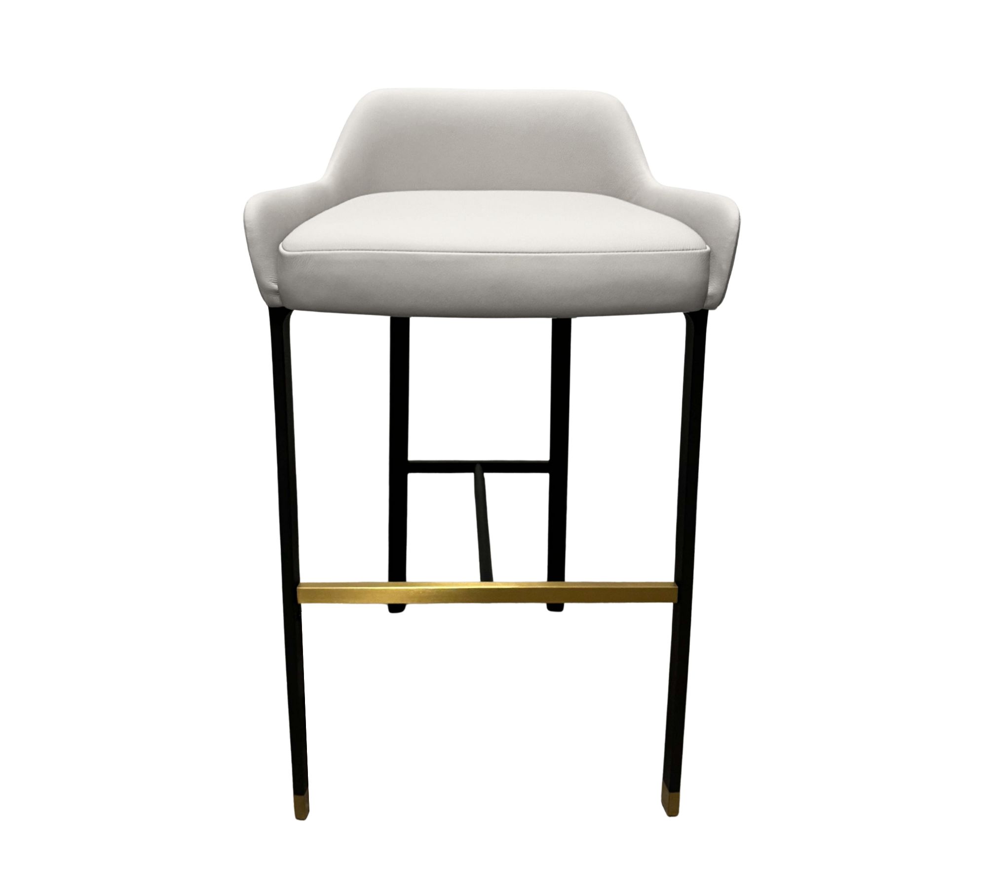 Blink SH750 Bar stool Leather Grey