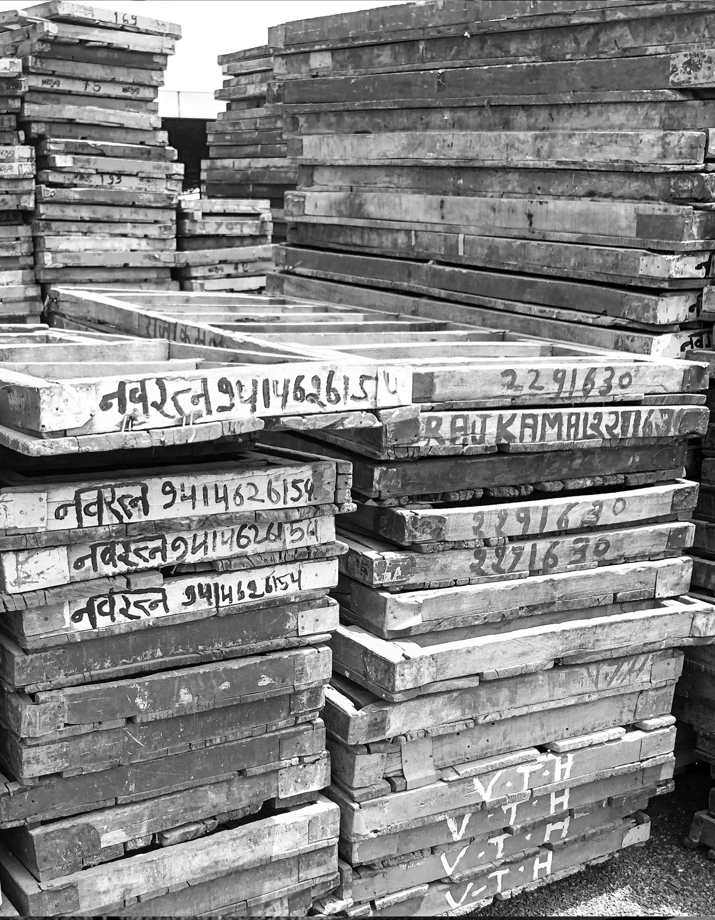 Beistelltisch Holz Recycelt Braun