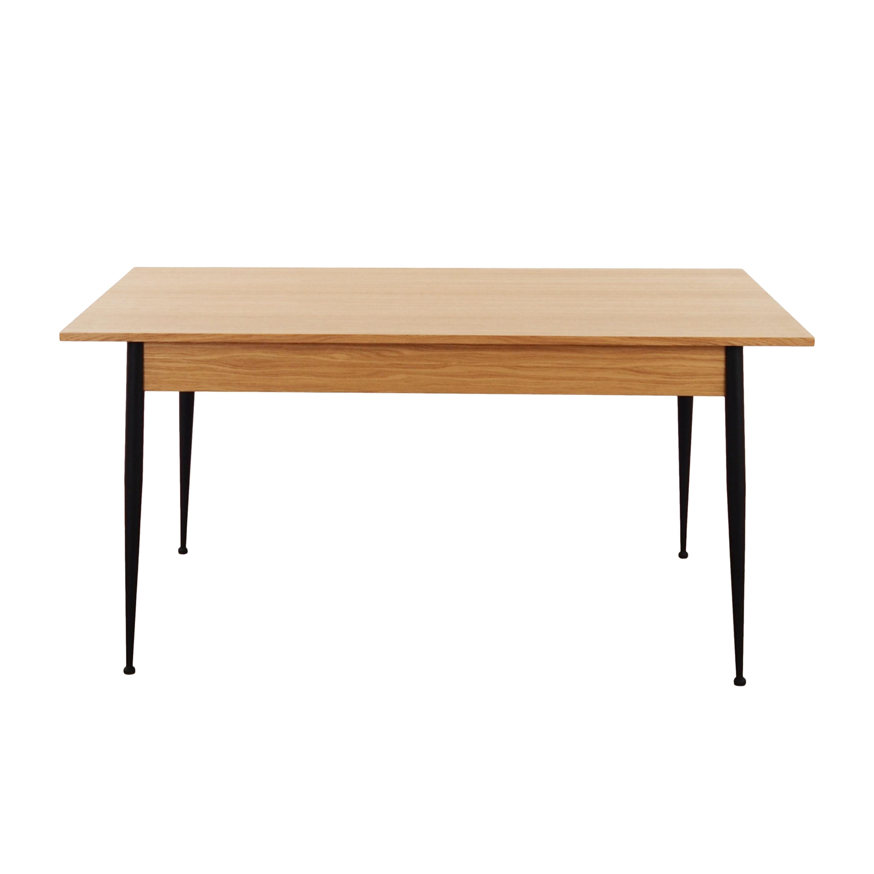 Dining table Oak 1980s