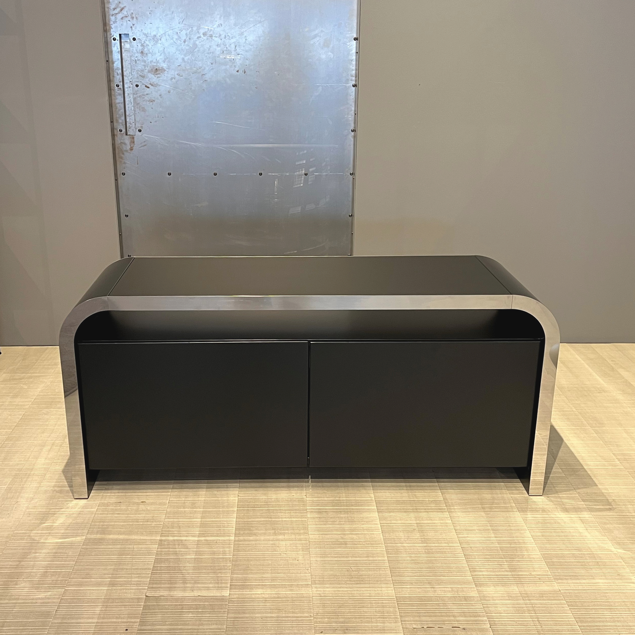 Highline Sideboard L 14-2 Stahl Schwarz