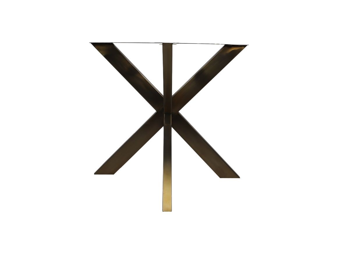 Model X Tischgestell Metall Gold