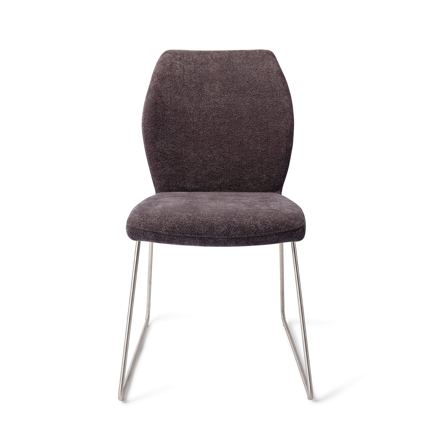 Ikata Dining chair Slide  Almost Black