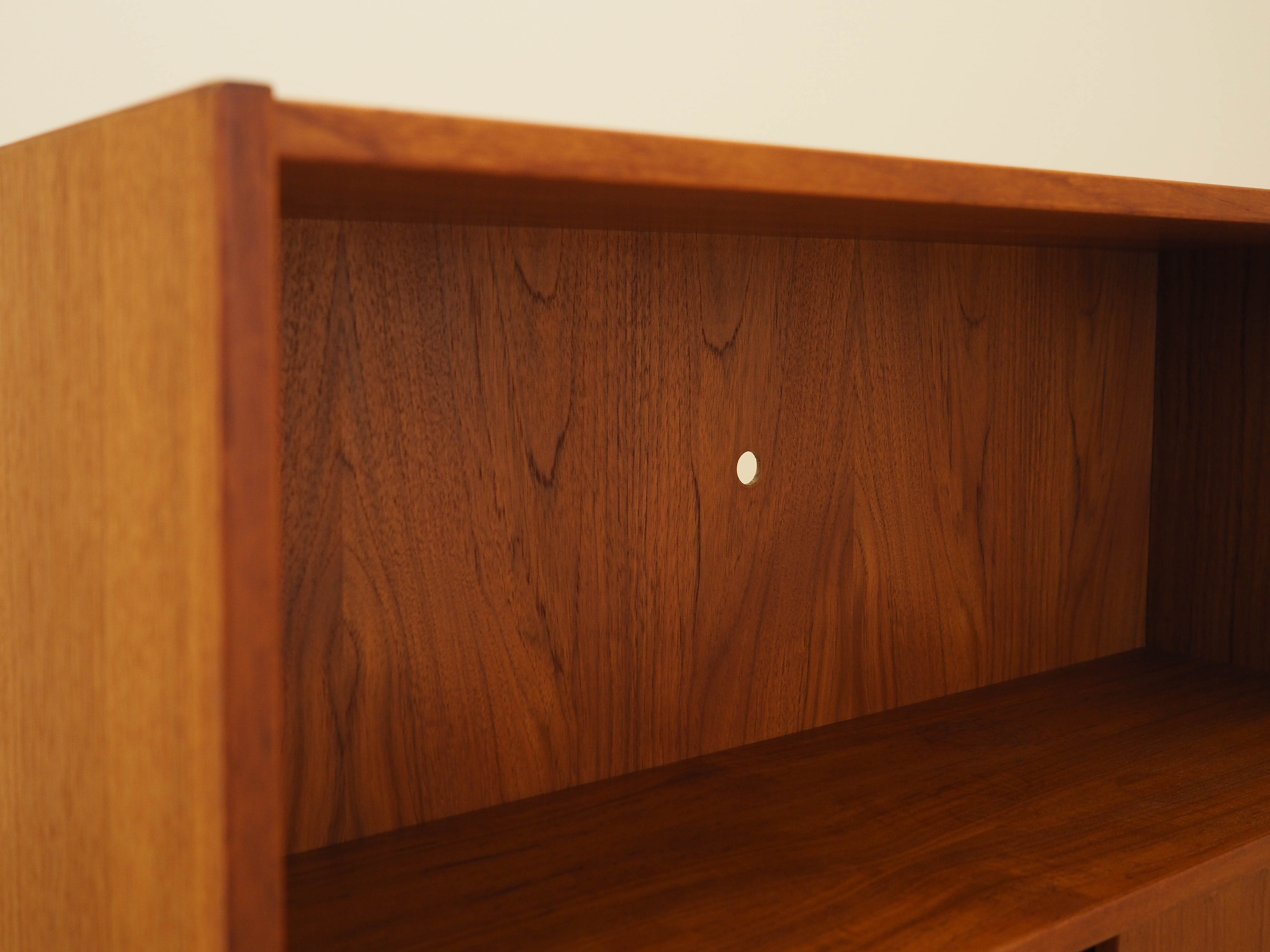 Teak bookcase 1970s