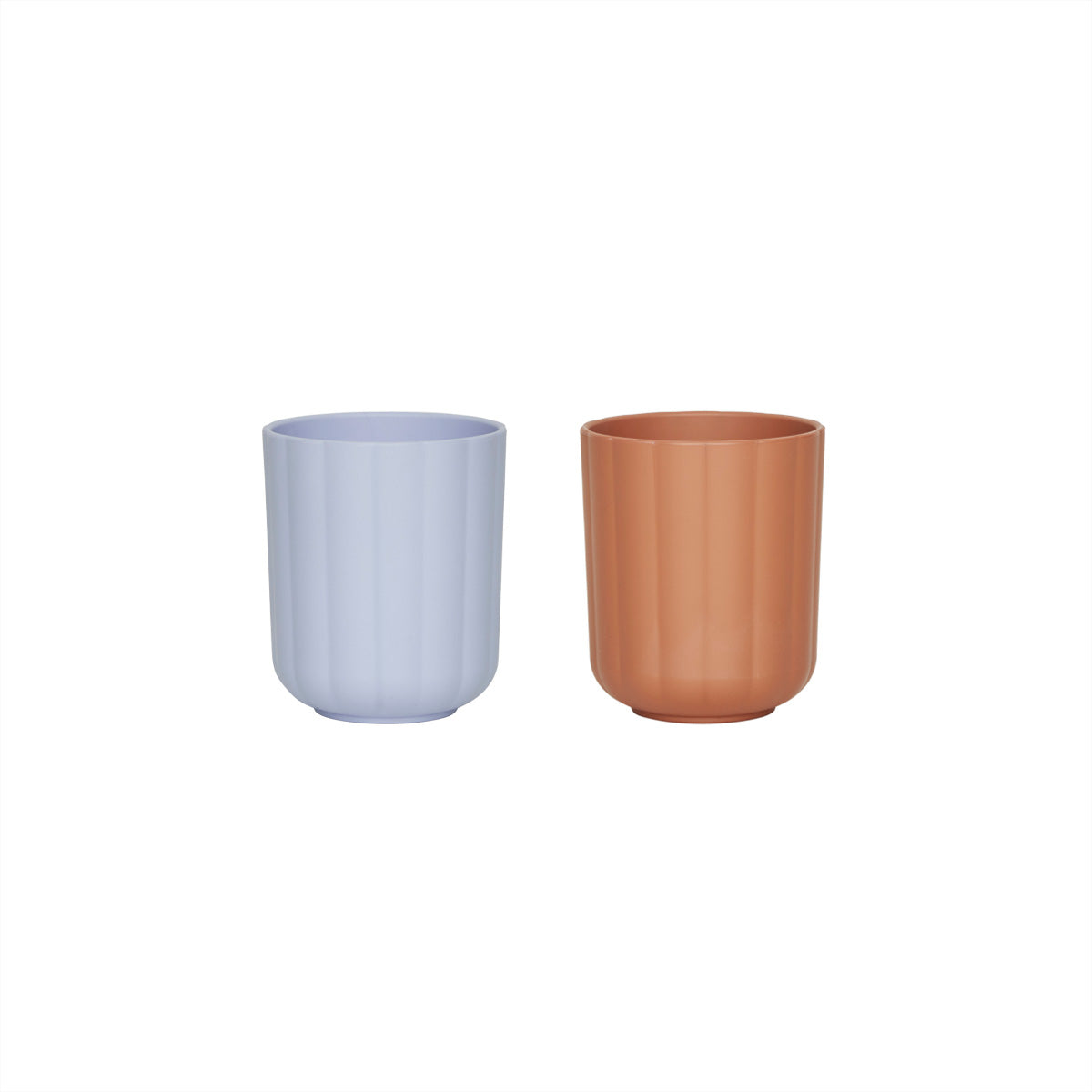 2x Pullo Becher Blau