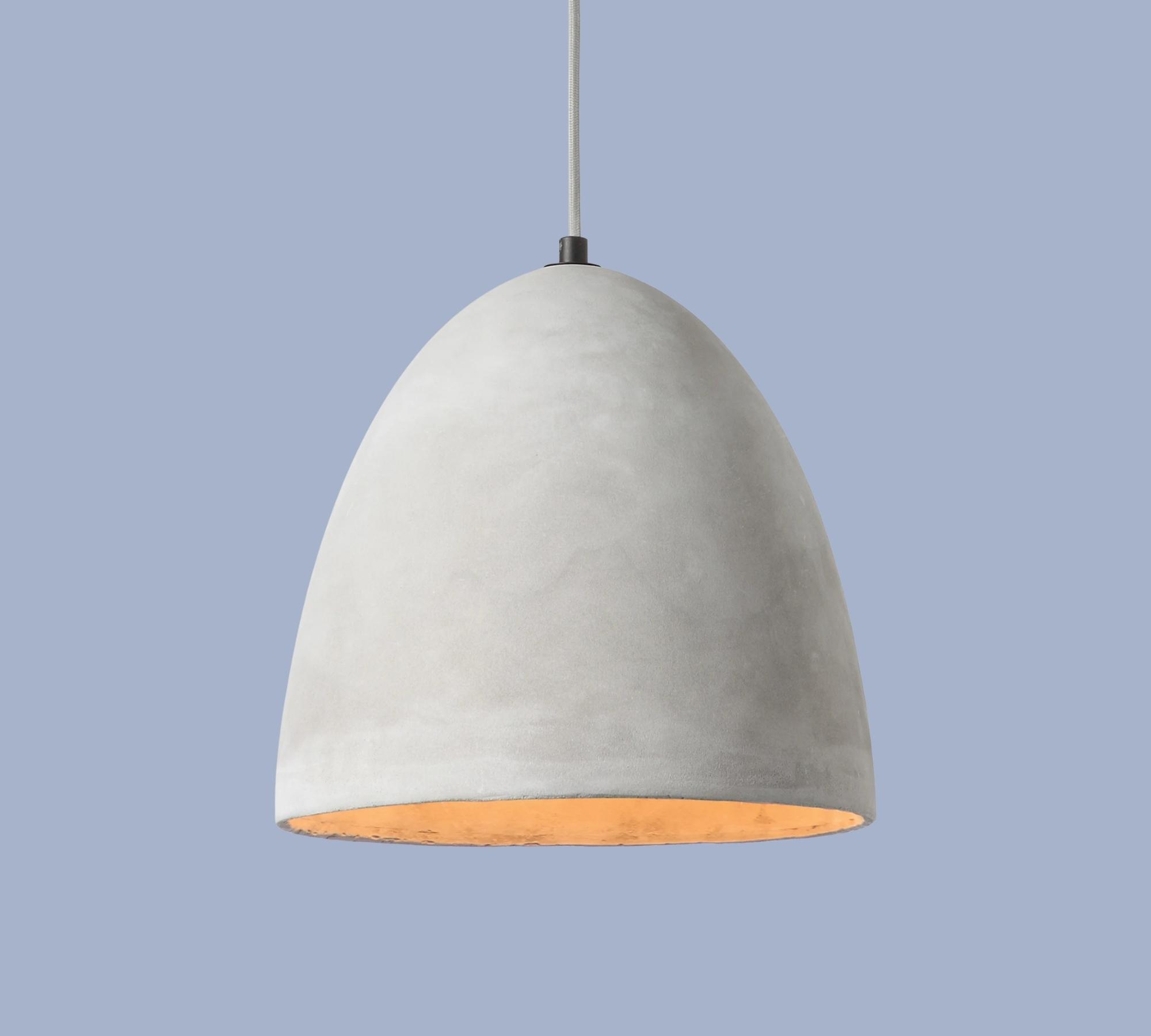 Pendelleuchte Beton Grau