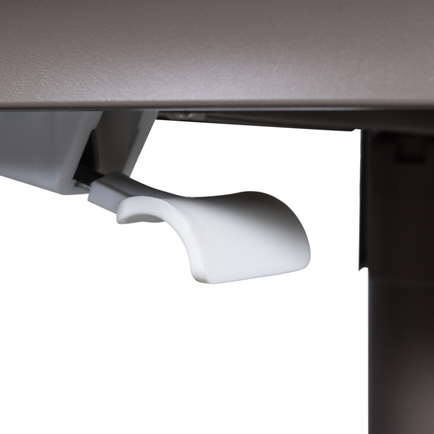 Jeppe Stehtisch Höhenverstellbar Aluminium Braun
