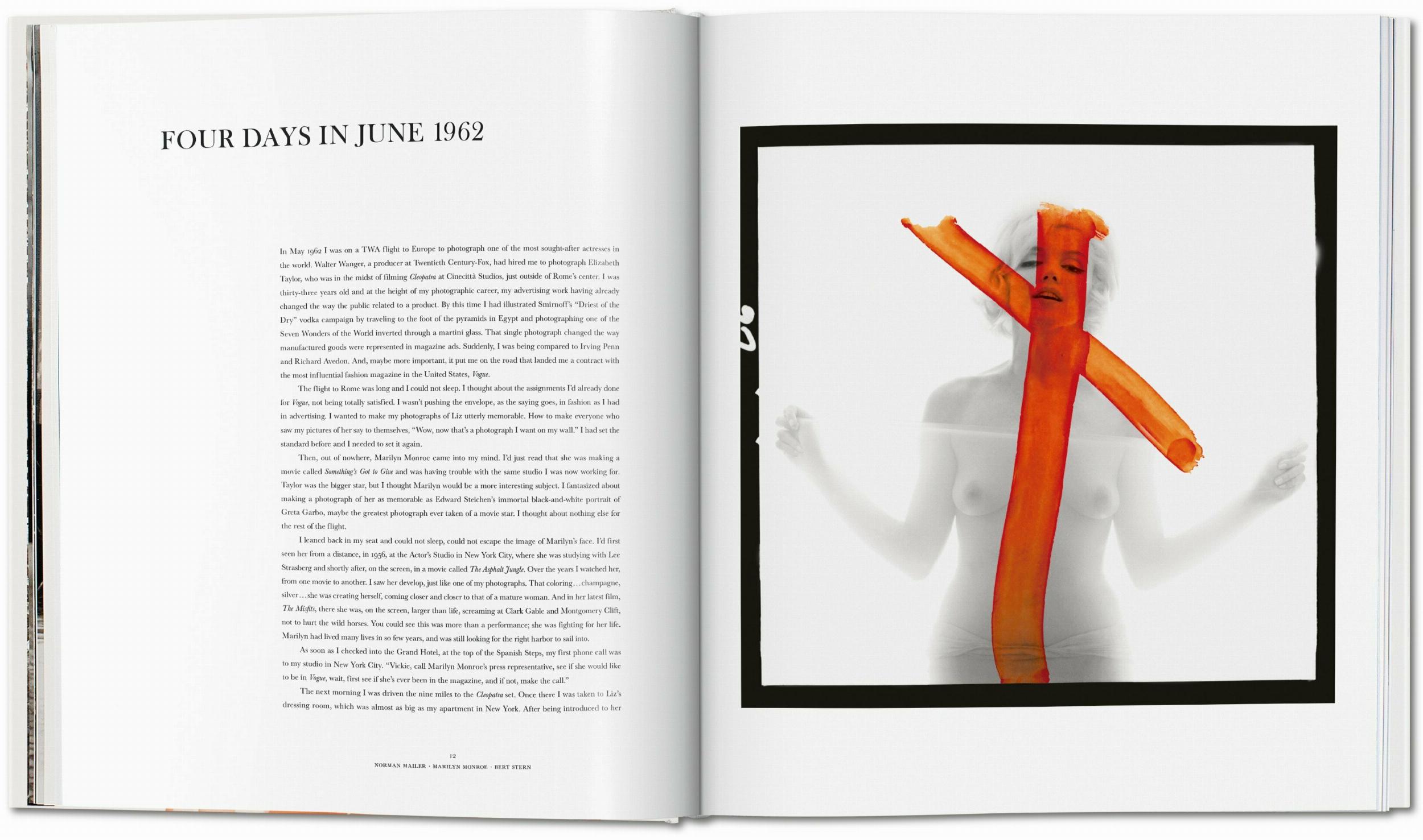 Norman Mailer. Bert Stern. Marilyn Monroe