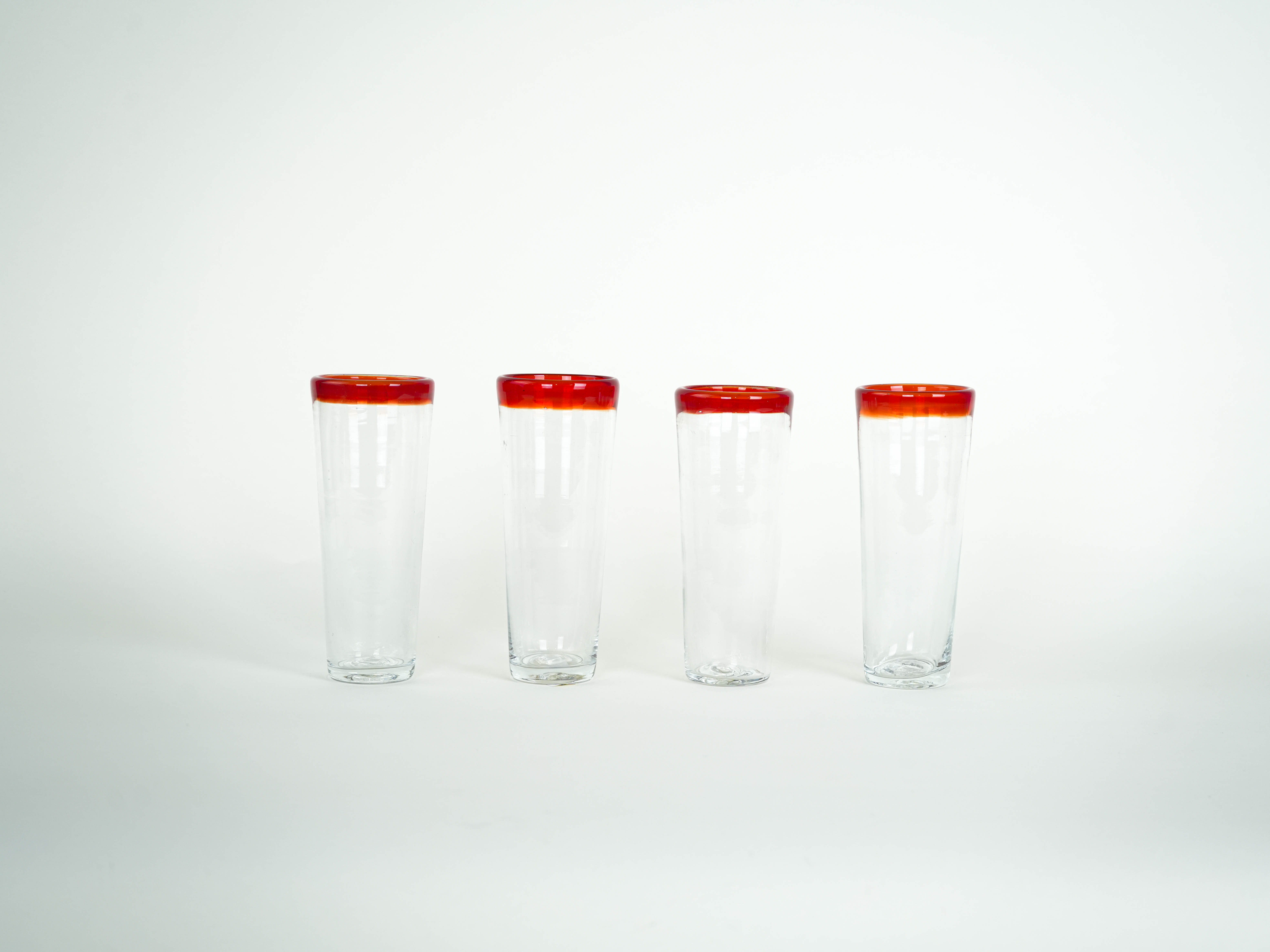 Set of four glasses 1970s