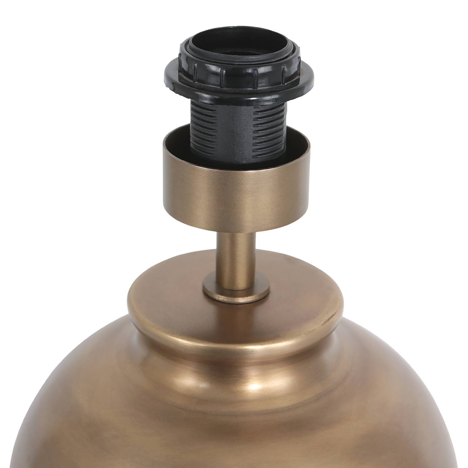 Tischleuchte Brass Typ B ohne Schirm Eisen Baumwolle Kupfer