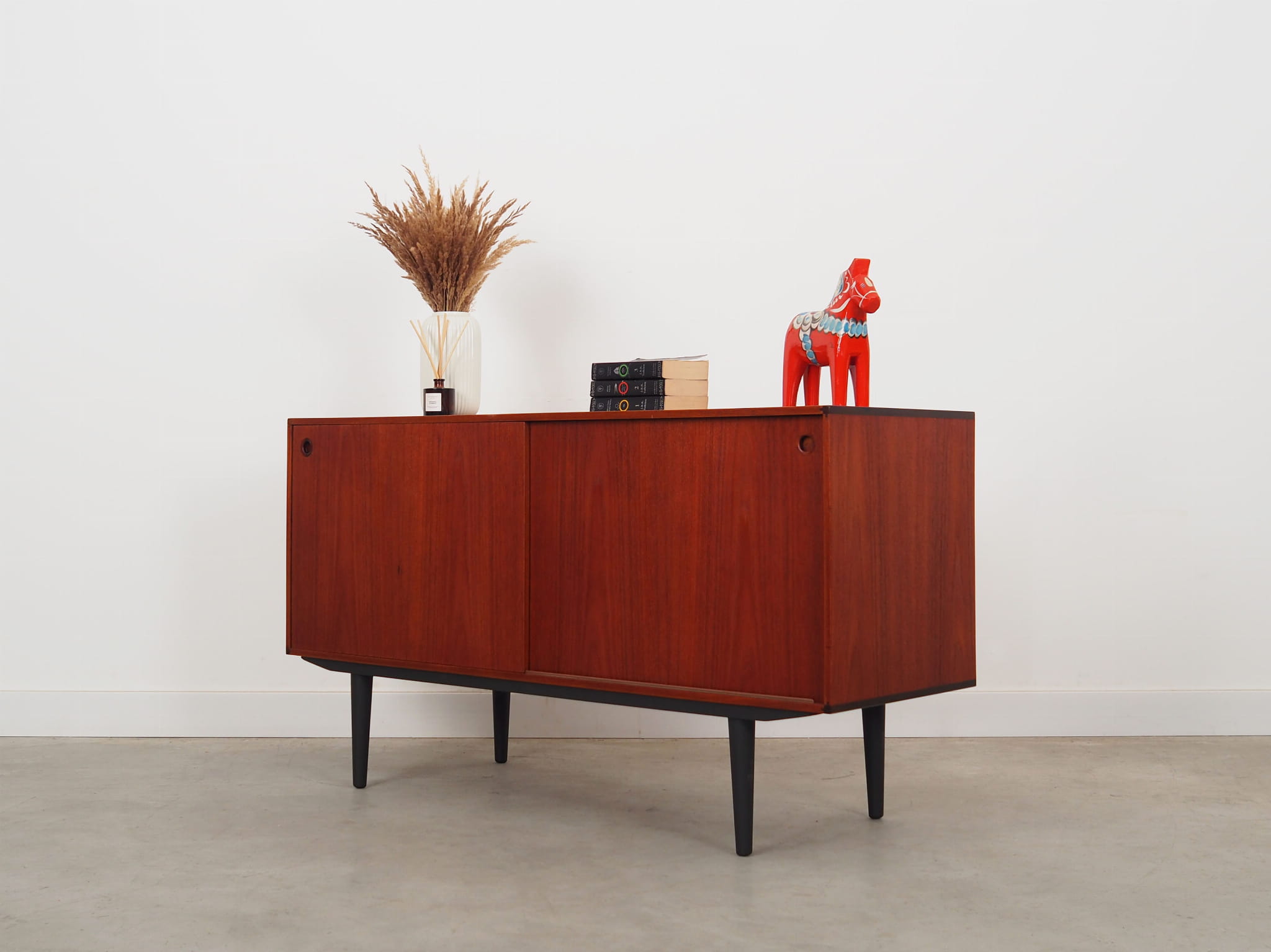 Vintage cabinet teak brown 1960s