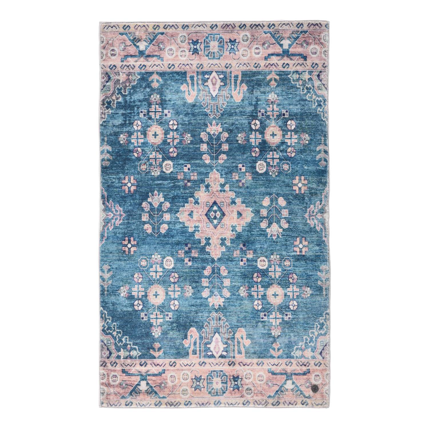 Oriental One Badteppich Türkis 60 x 100 cm