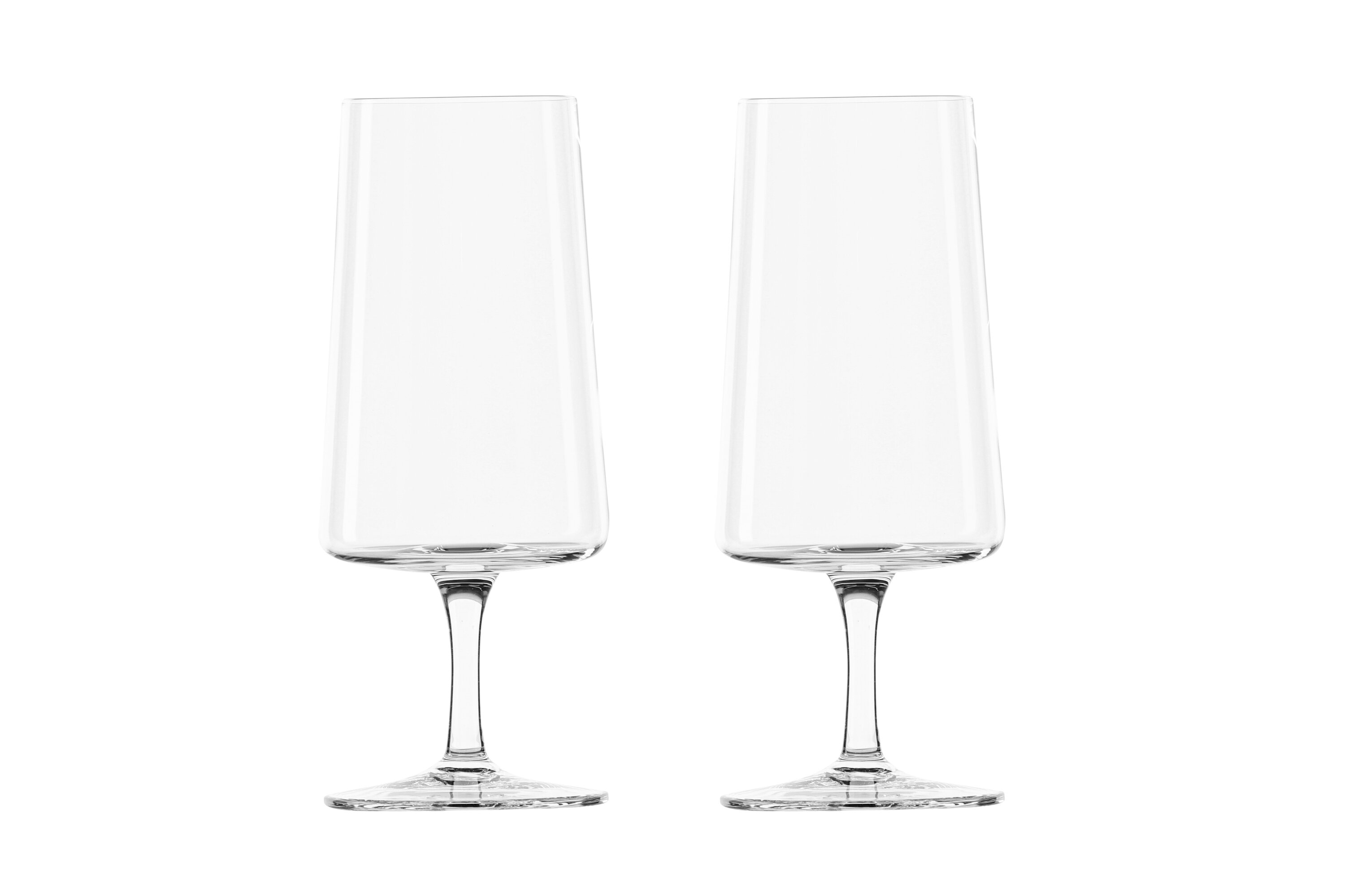 2x Shine Glas-Set Glas Transparent 6x7x18Hcm