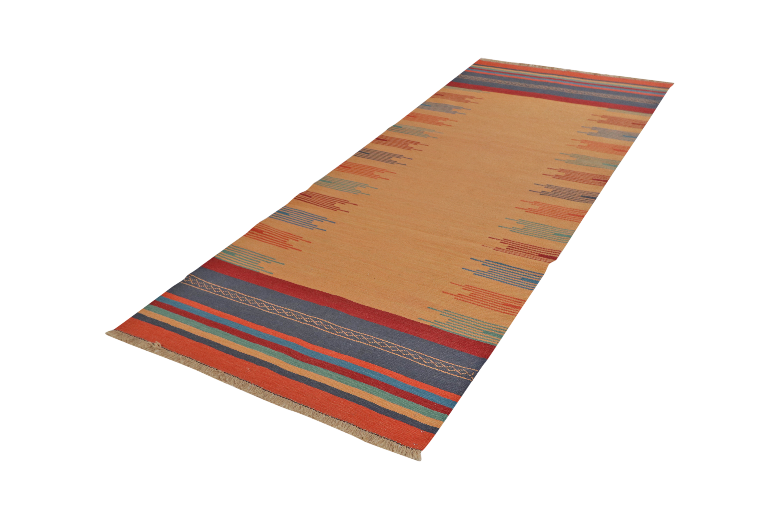 Kilim Gashgai Teppich Hellbraun
