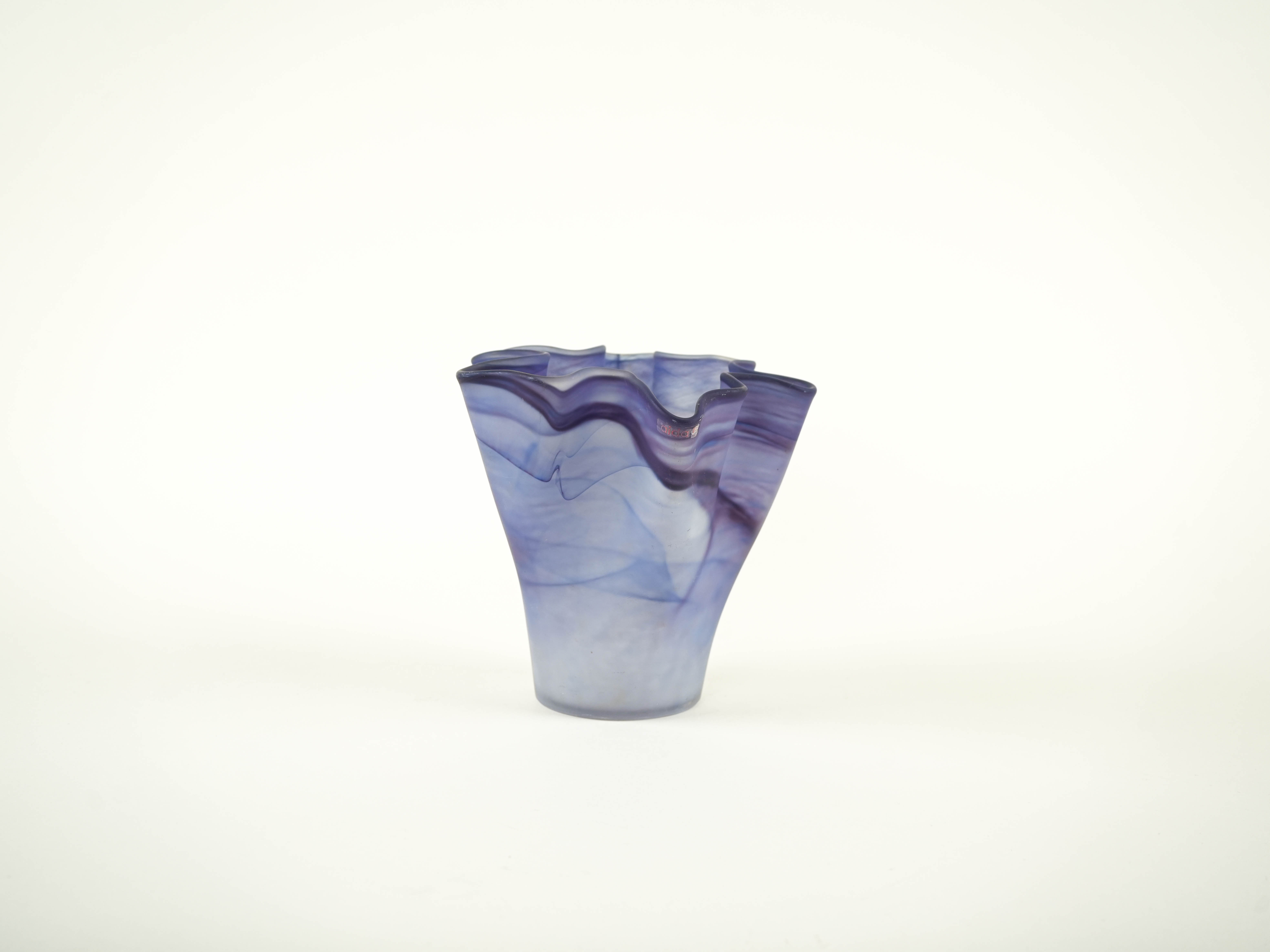 Tulip Vase Purple 1970s