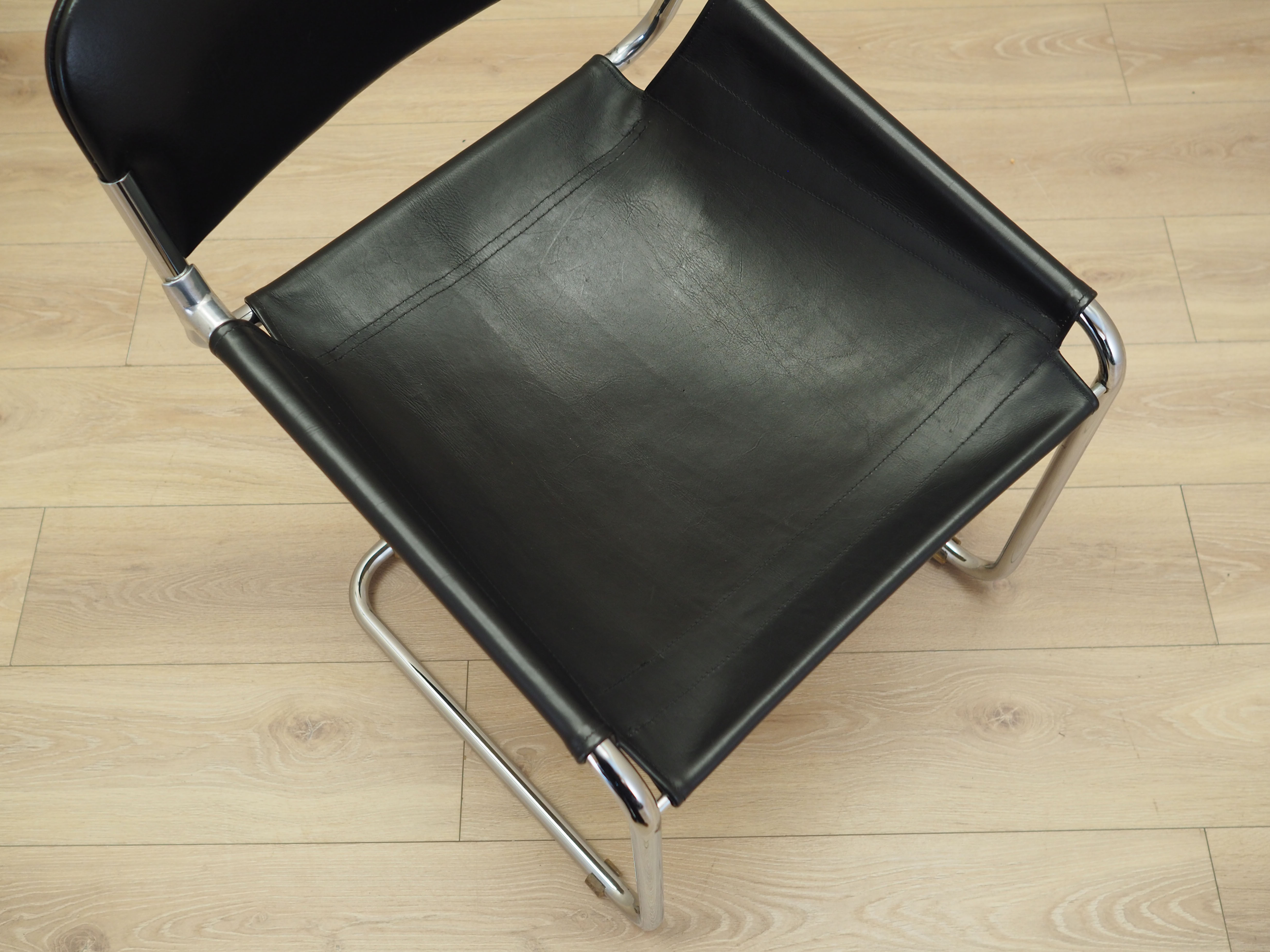 Dining chair leather 1970s