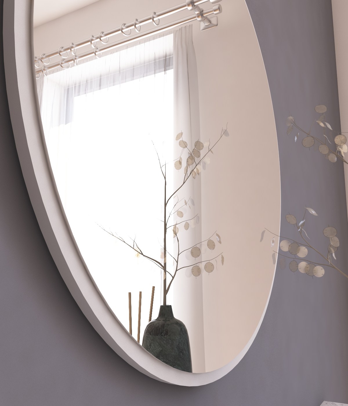 Ozze Mirror White