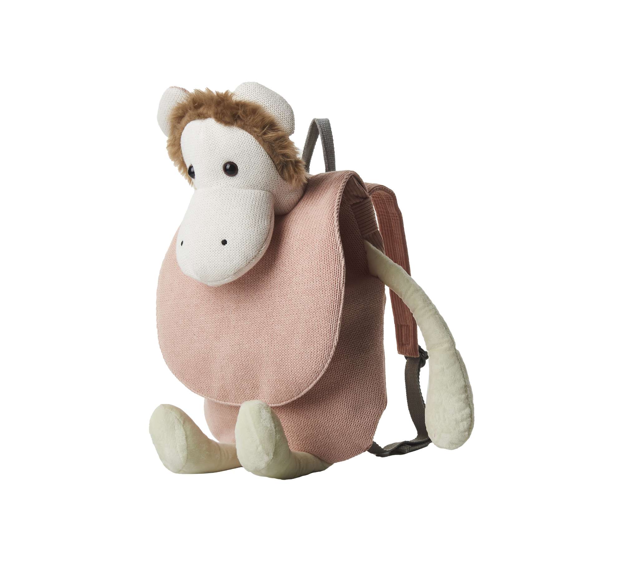 Monito Backpack Cotton Pink