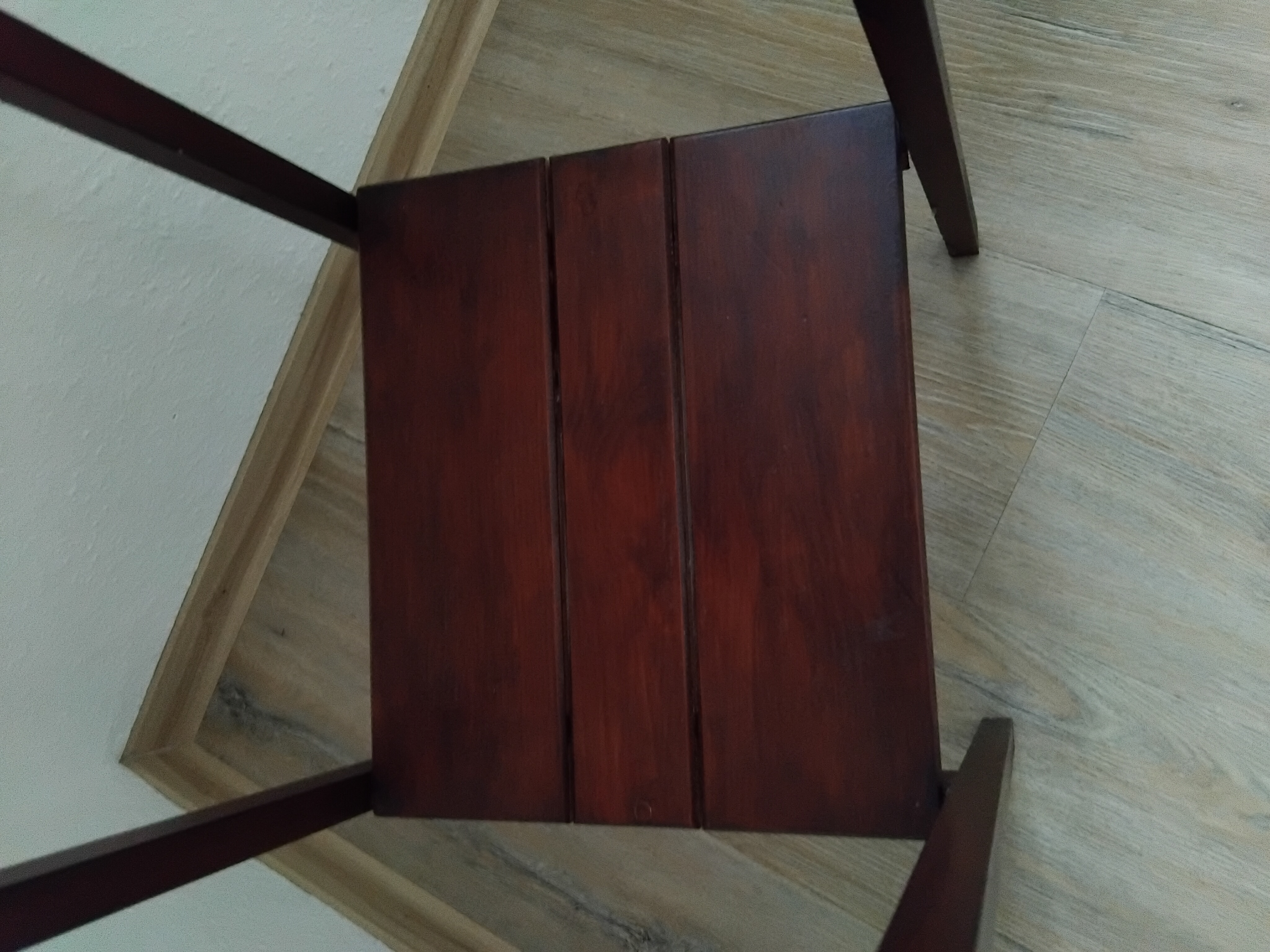 Plant stand wood brown