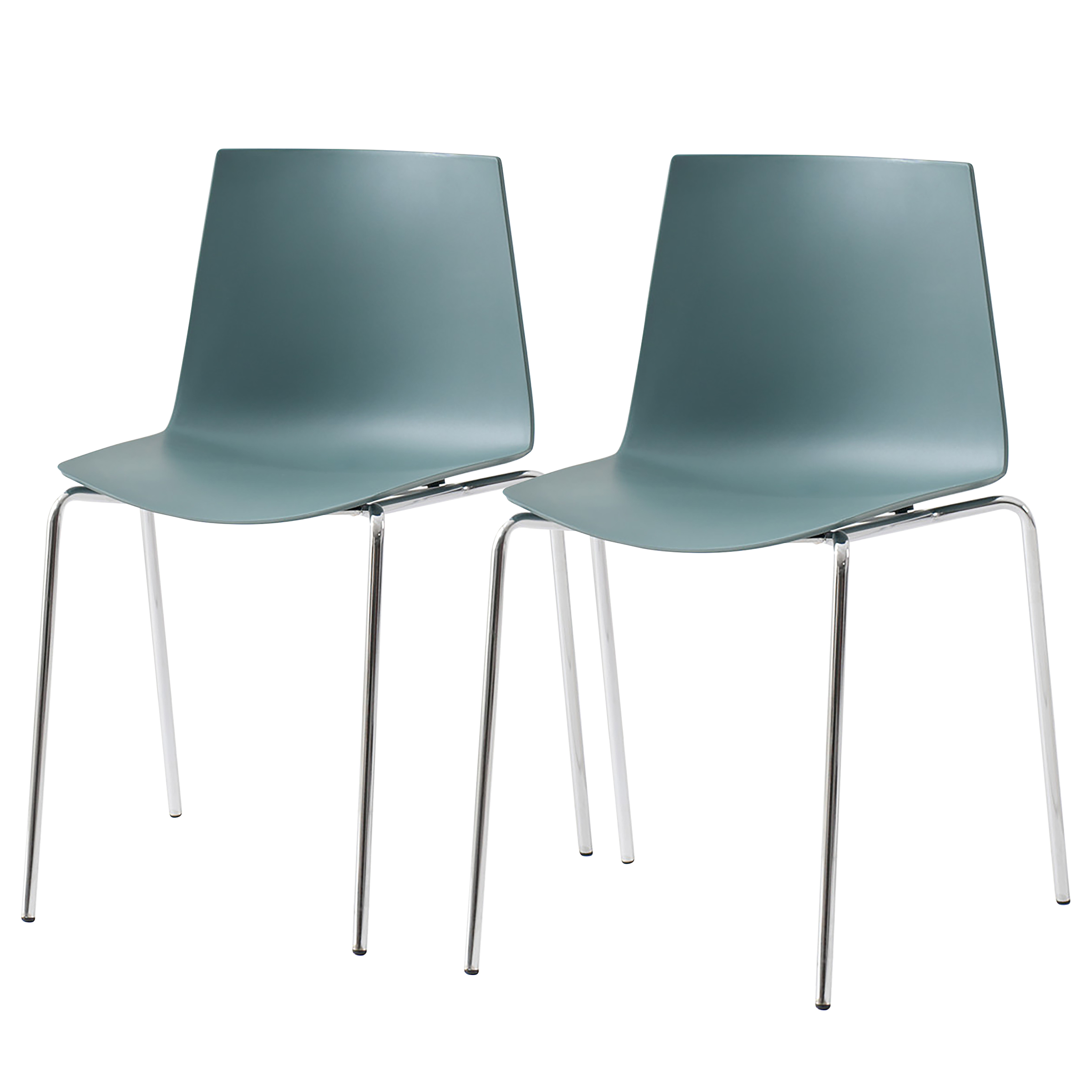 2x Esszimmerstuhl Vestad Grün