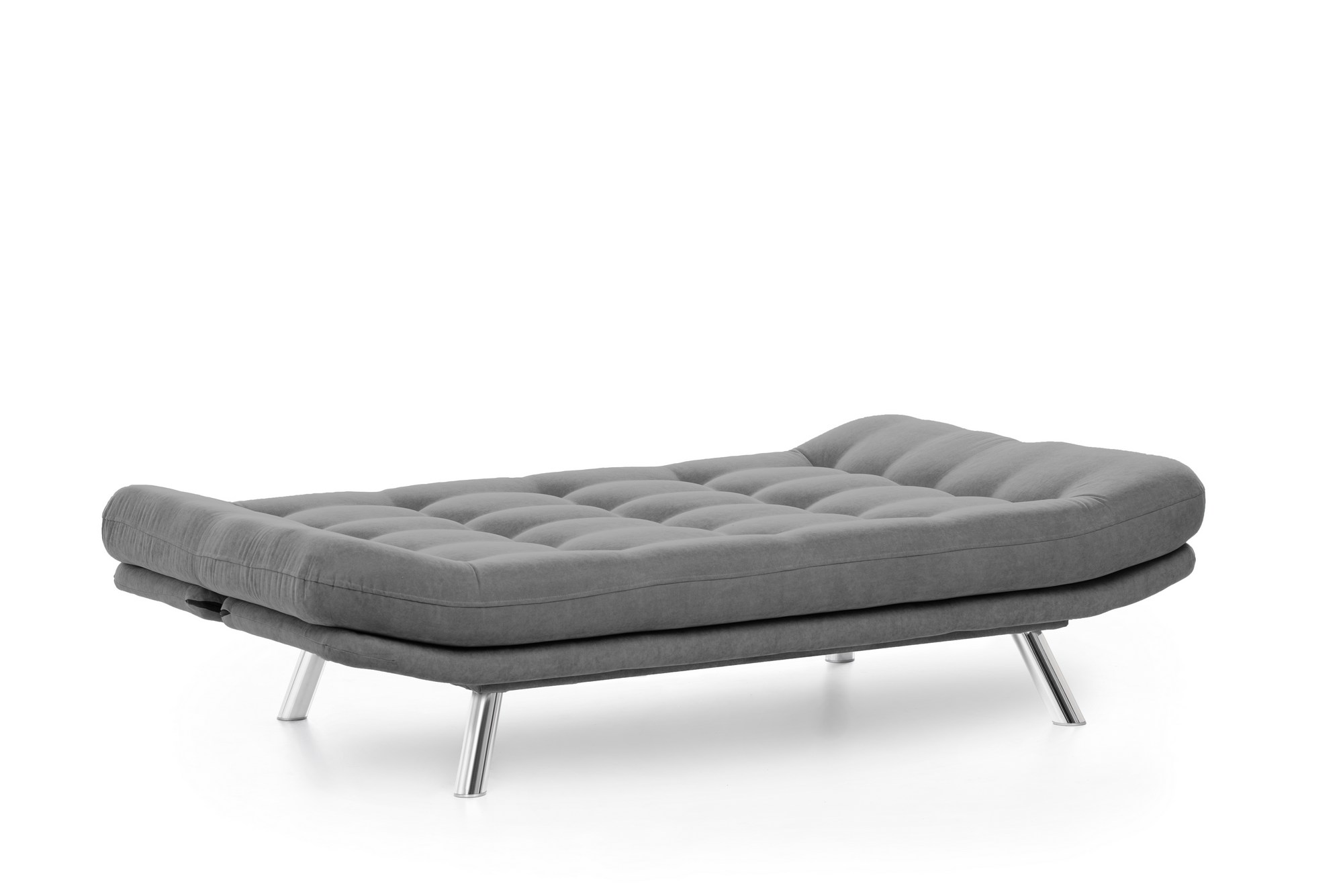 Misa Schlafsofa 3-Sitzer Grau