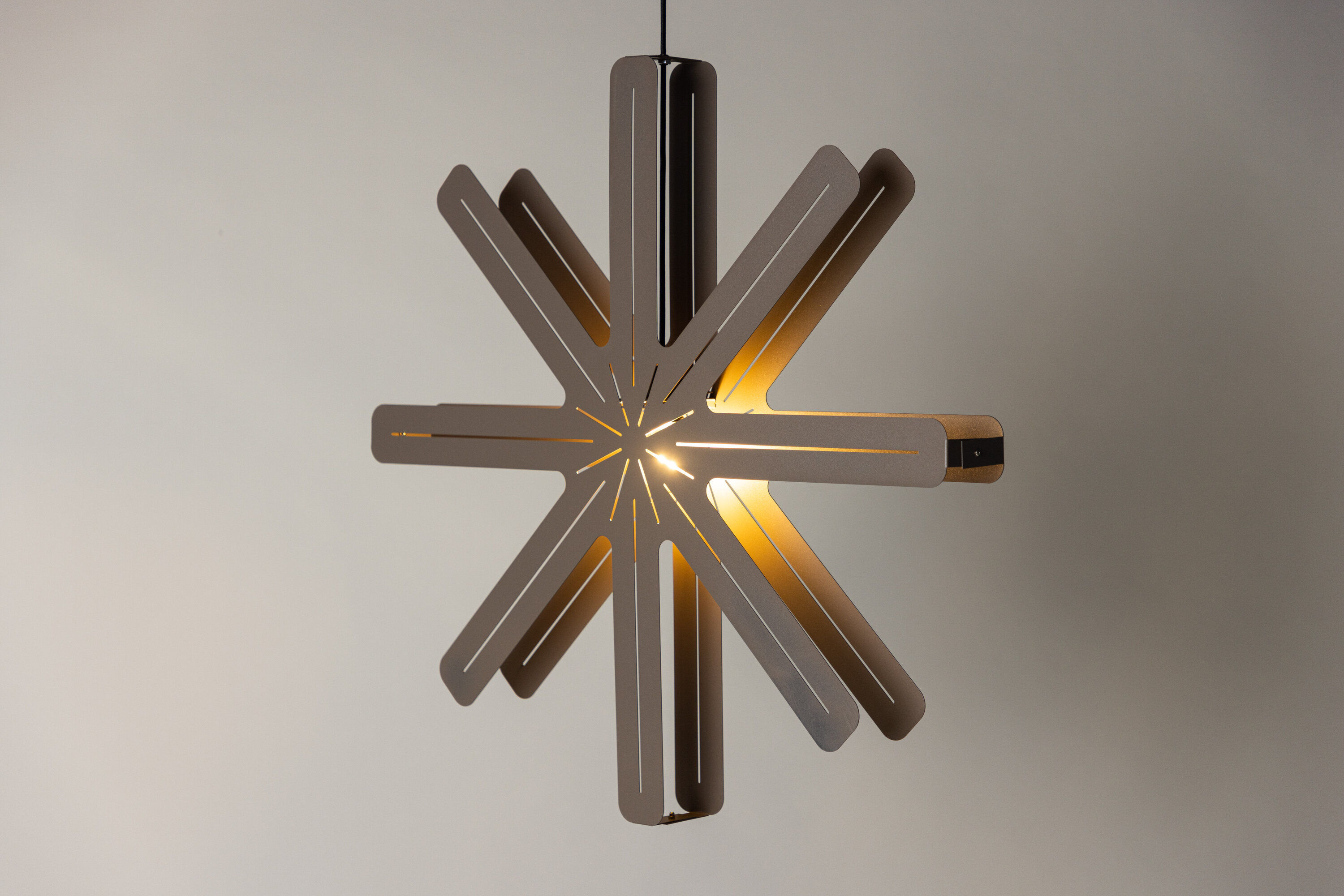 Säfsen  Pendant lamp Steel Mocca Ø80cm
