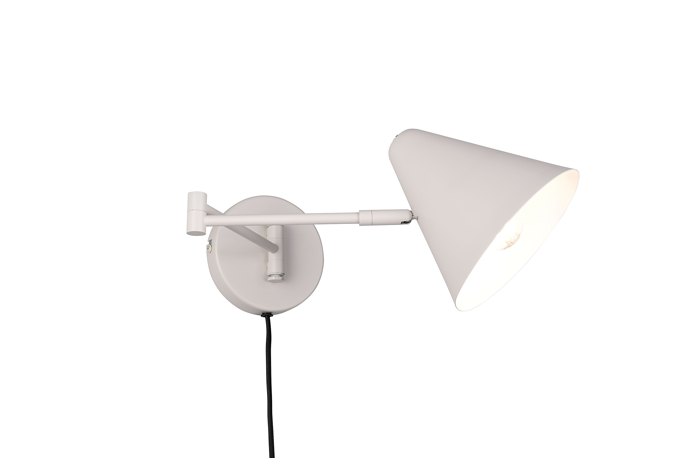 Wandleuchte Cosima Eisen Lichtgrau