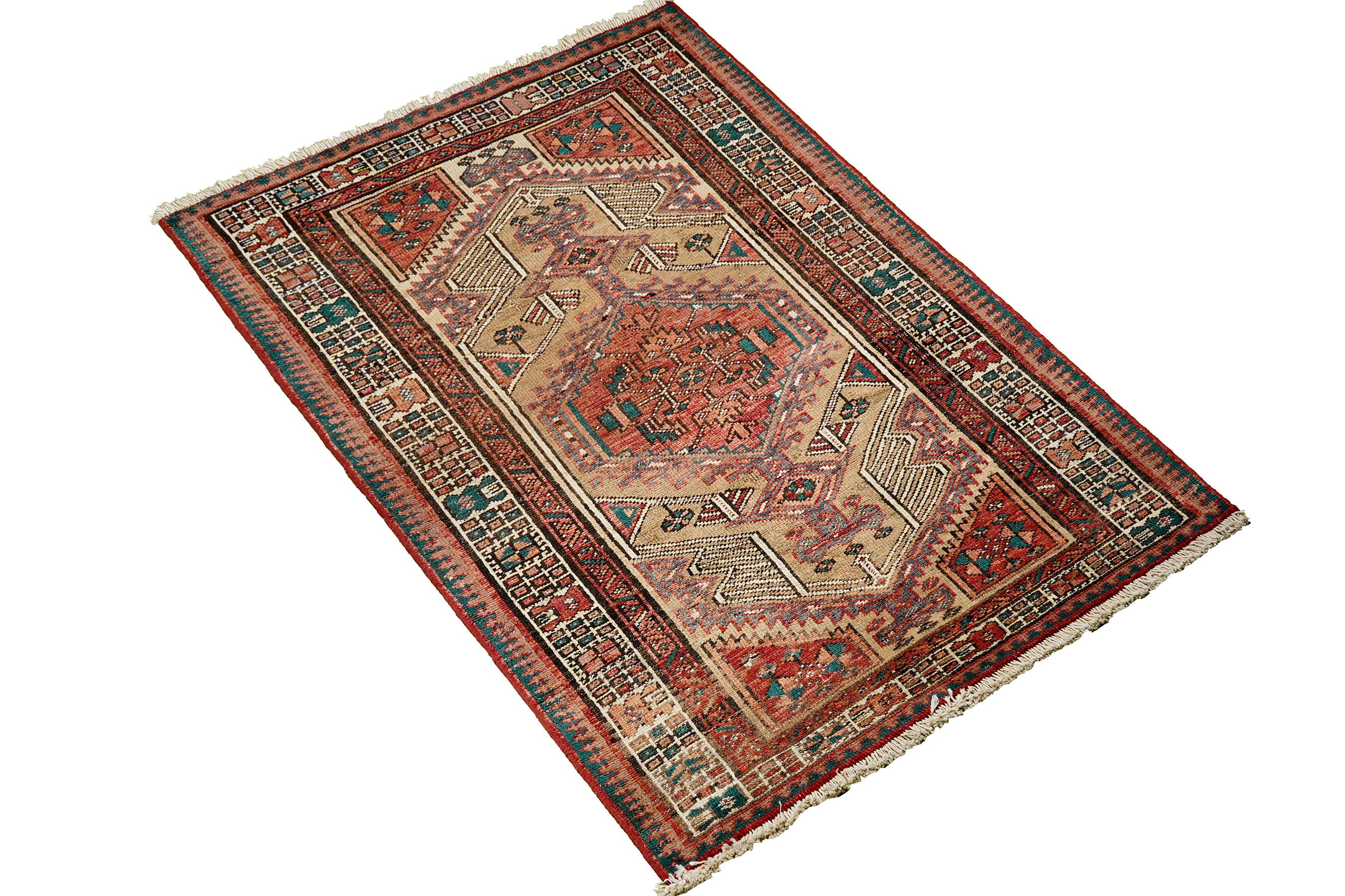 Heritage Vatan Teppich Wolle Braun
