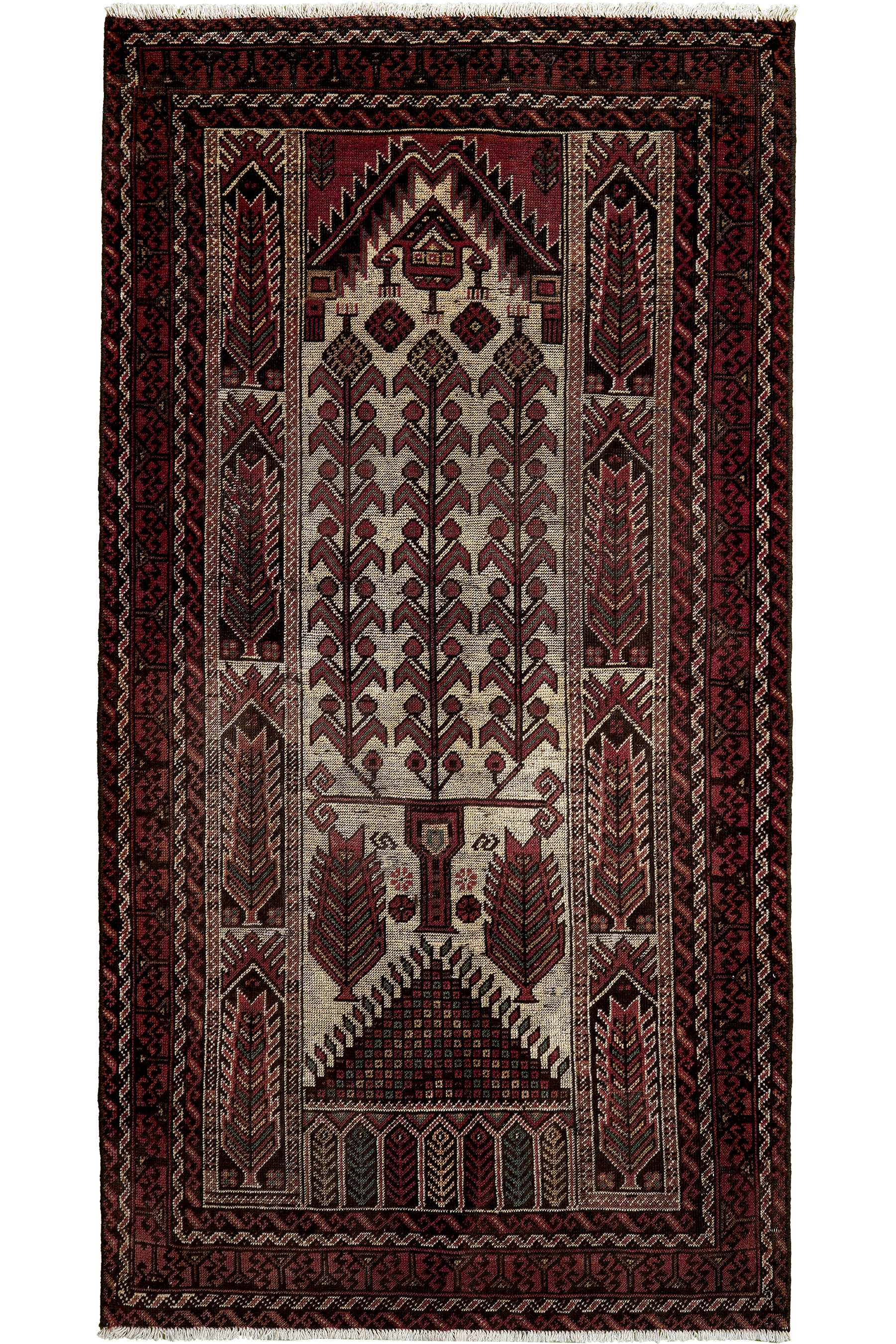 Heritage Teppich Wolle Mehrfarbig