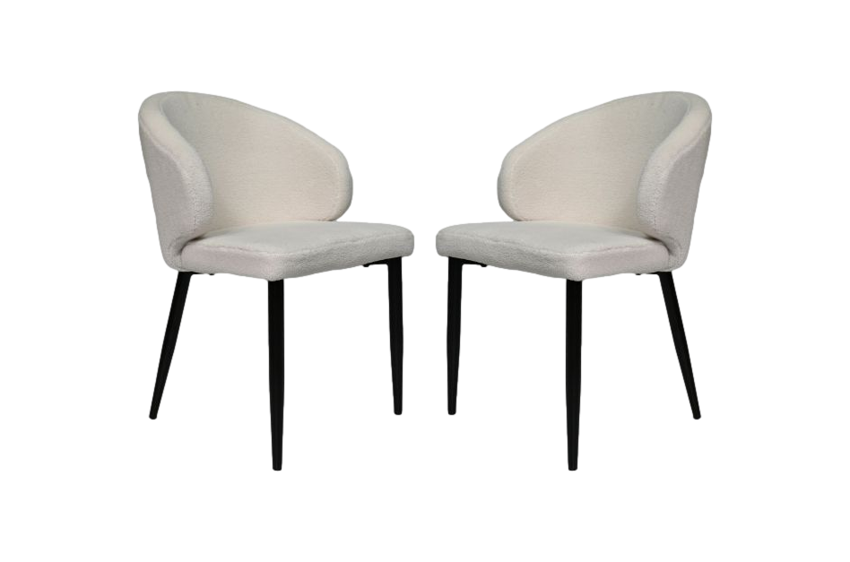 2x Yuna Esszimmerstuhl Creme