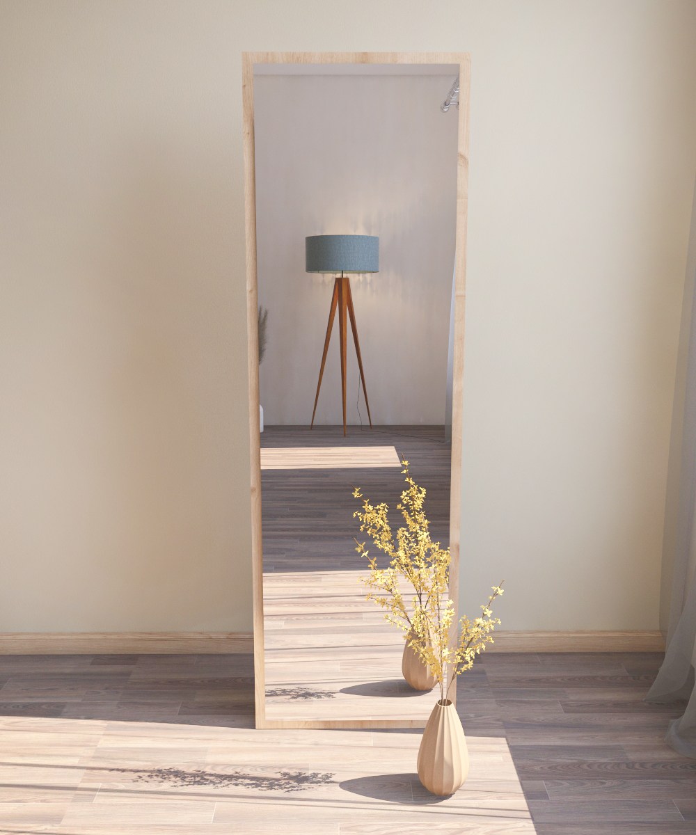 Tessa Freestanding Mirror Nature 50cm x 160cm