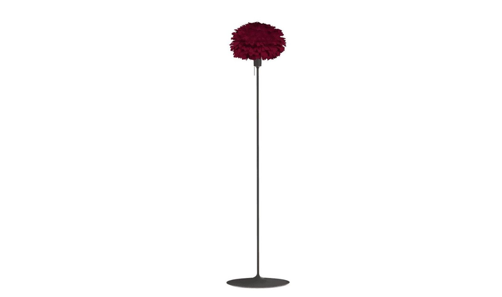 Eos floor lamp Mini Red Floor Black