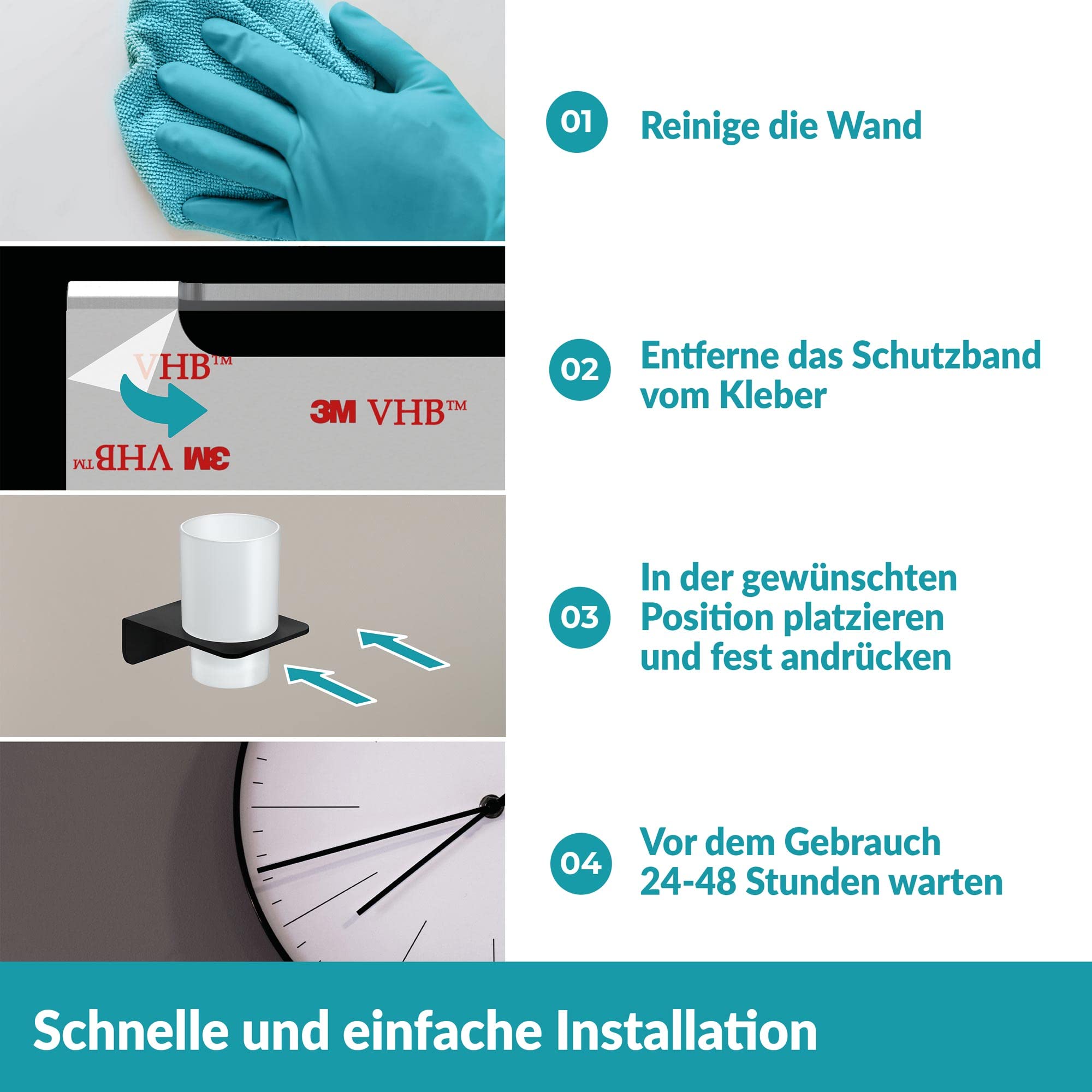 Seifenschale Edelstahl Glas Silber 