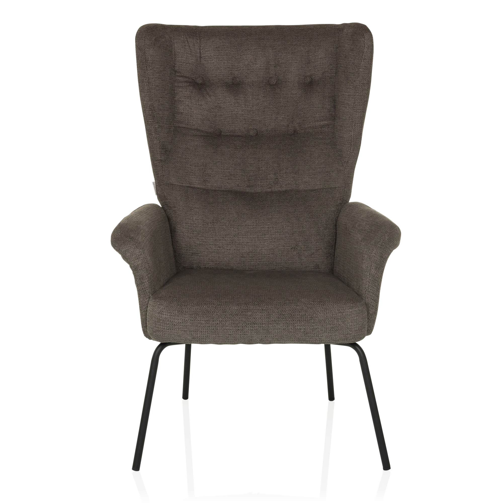 Havenio Armchair Fabric Dark Grey