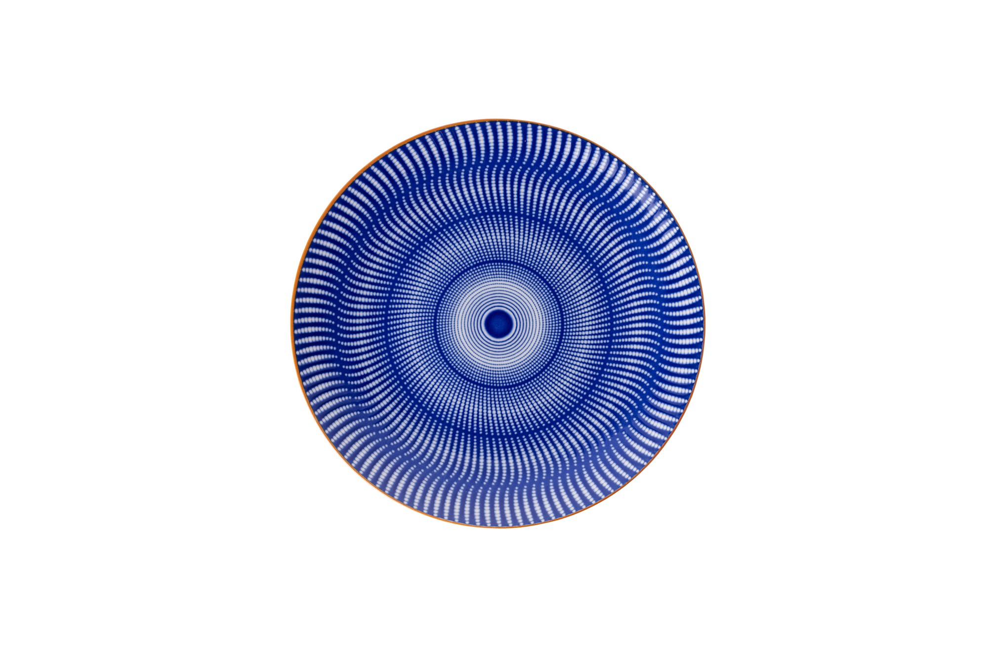 Dinner service 24-piece porcelain blue