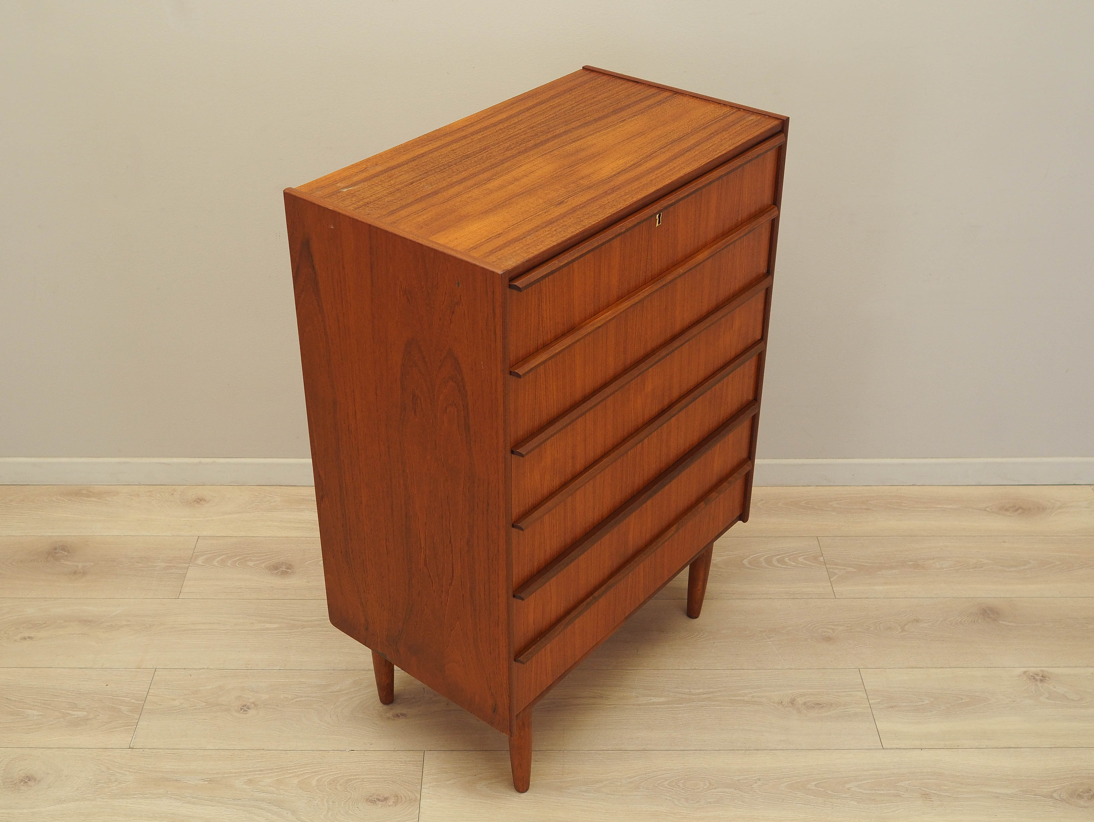 Teak-Kommode 1970er Jahre Braun
