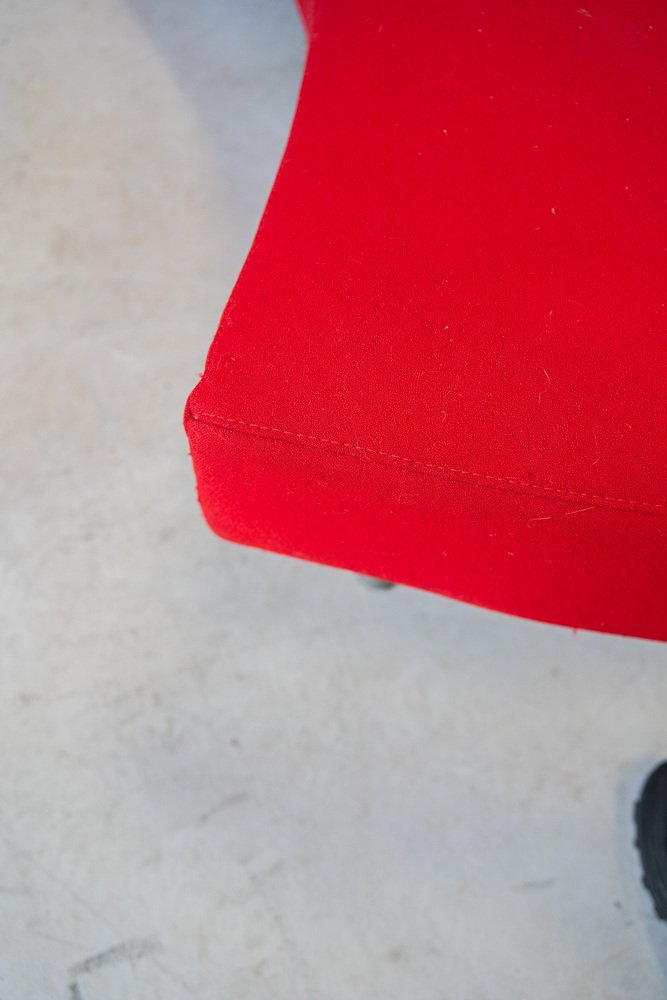 Vintage Yang Modulares Sofa Kvadrat Divina-Stoff Rot