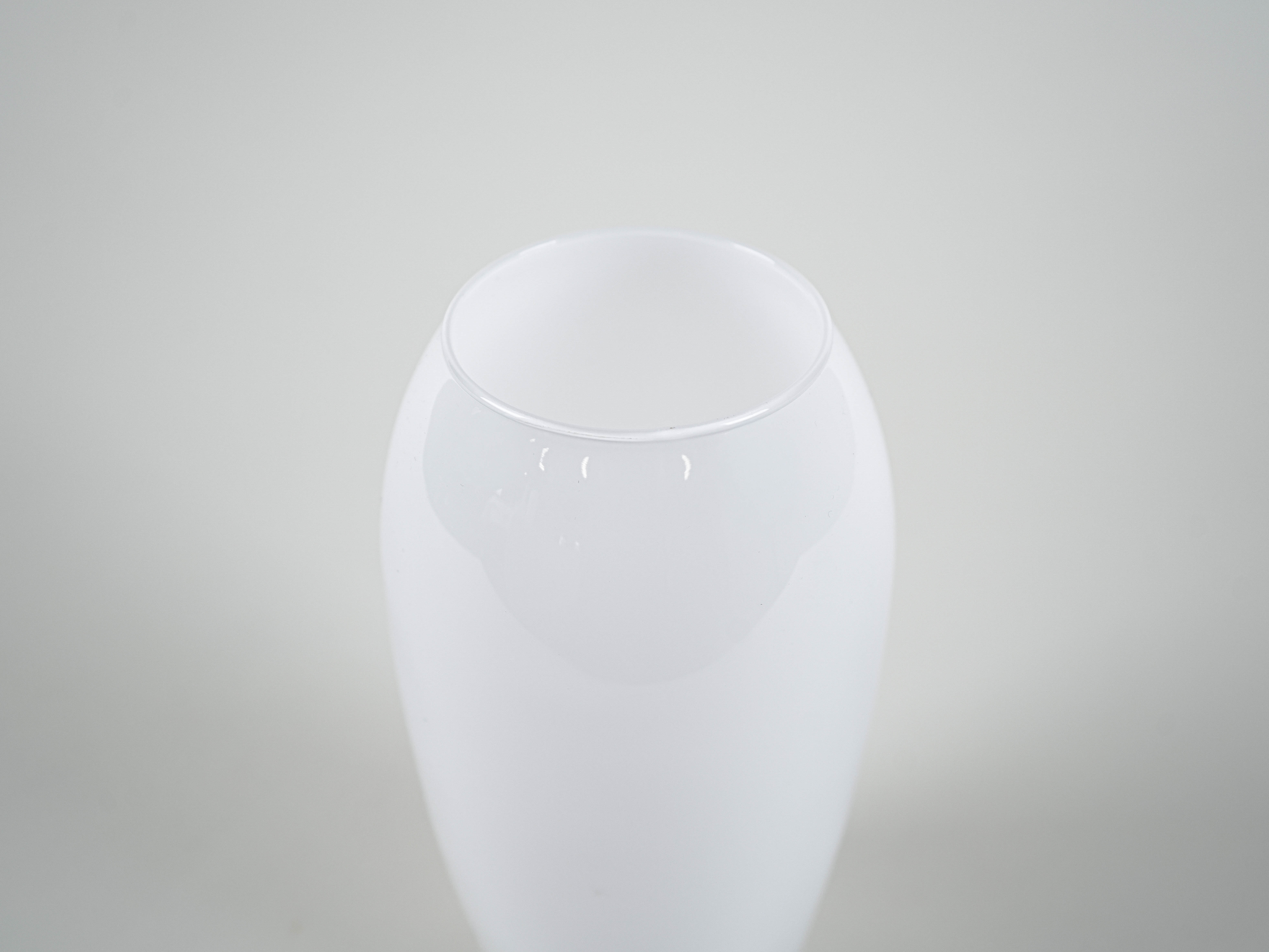 Glass vase 1970s