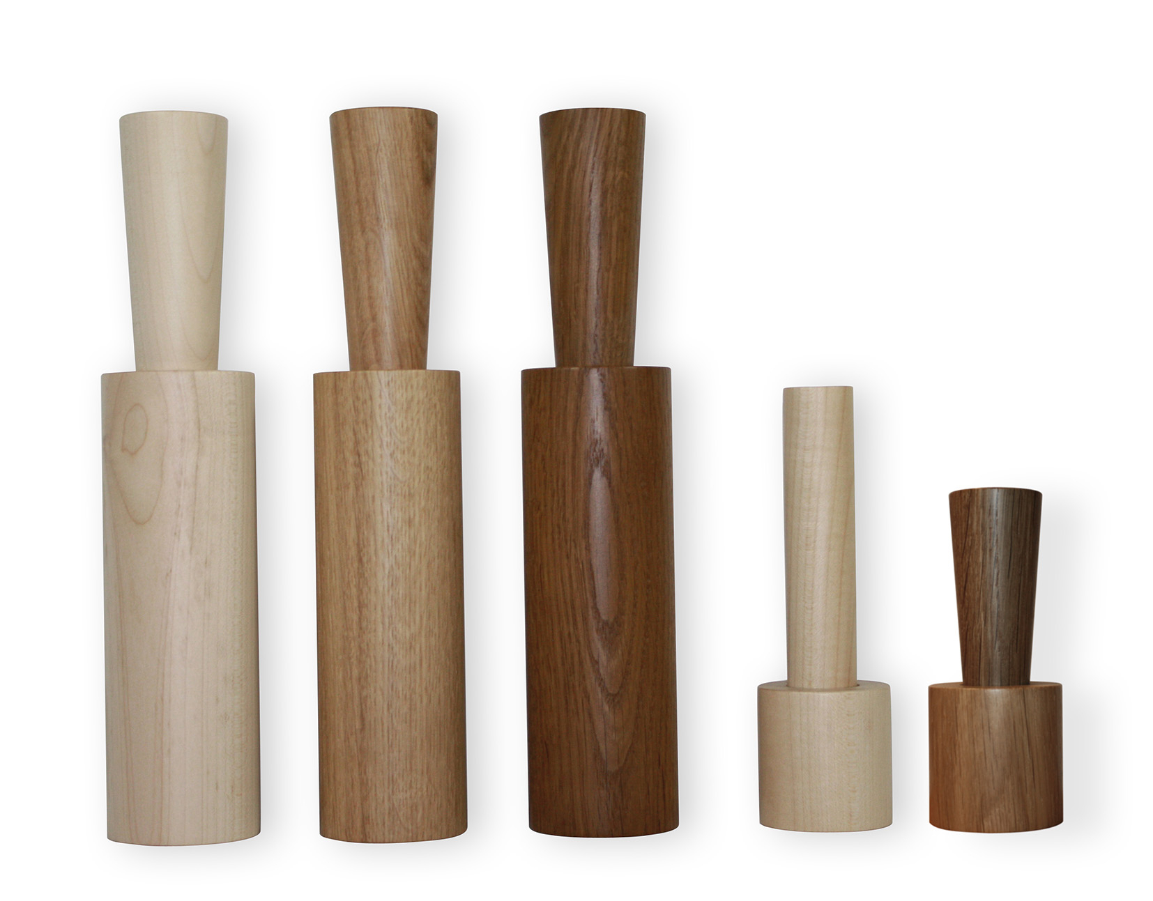 Pfeffer- und Salzmühle Braun