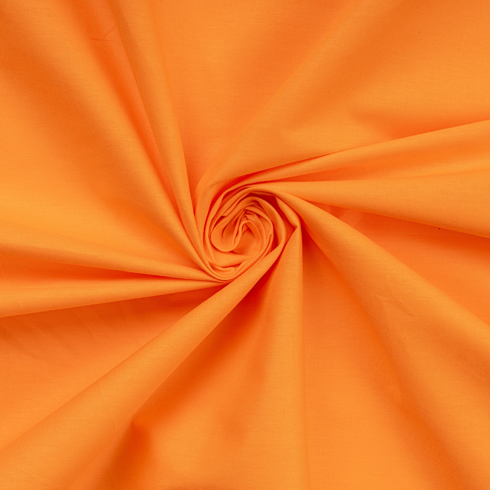 Spannbettlaken Baumwolle Orange 100cm x 200cm