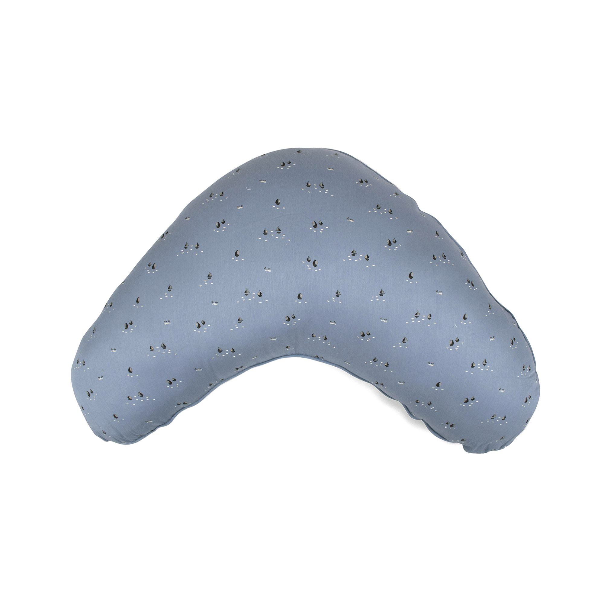 Wave Therapy Stillkissen Bio-Baumwolle Blau