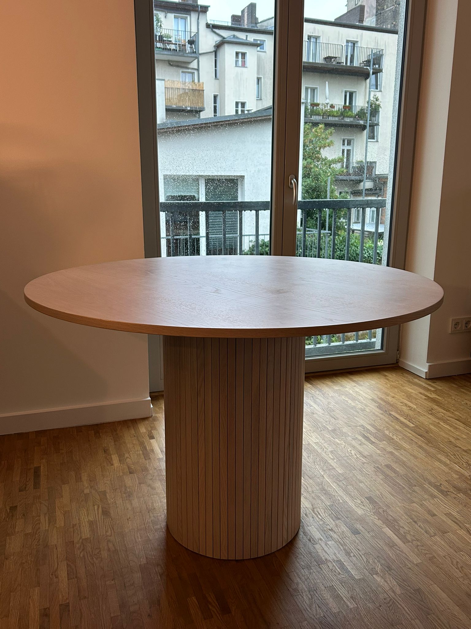 Bianca Esstisch Creme 110cm