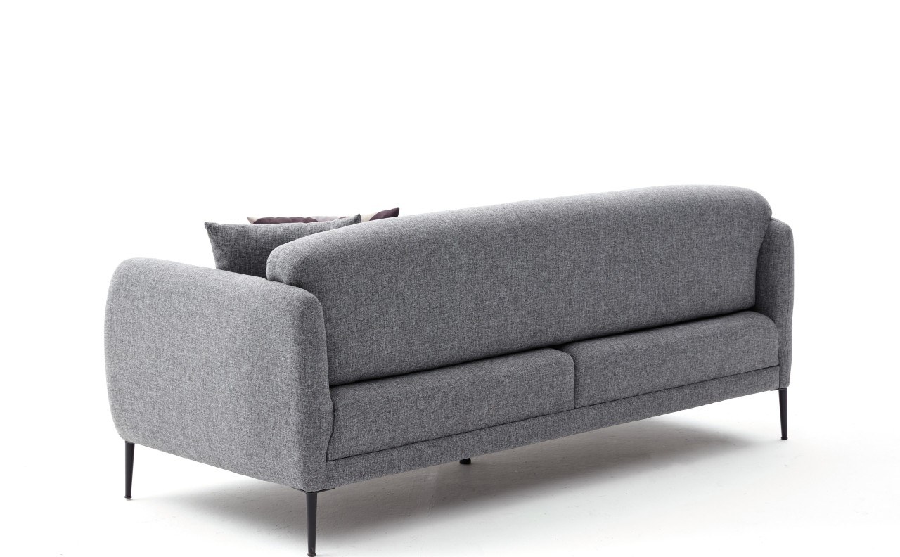 Venedik Sofa 3-Sitzer Grau