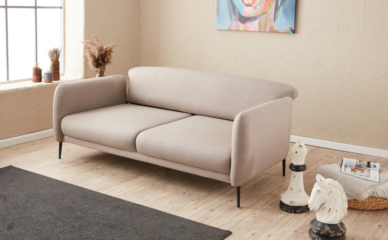 Venedik Sofa 3-Sitzer Creme