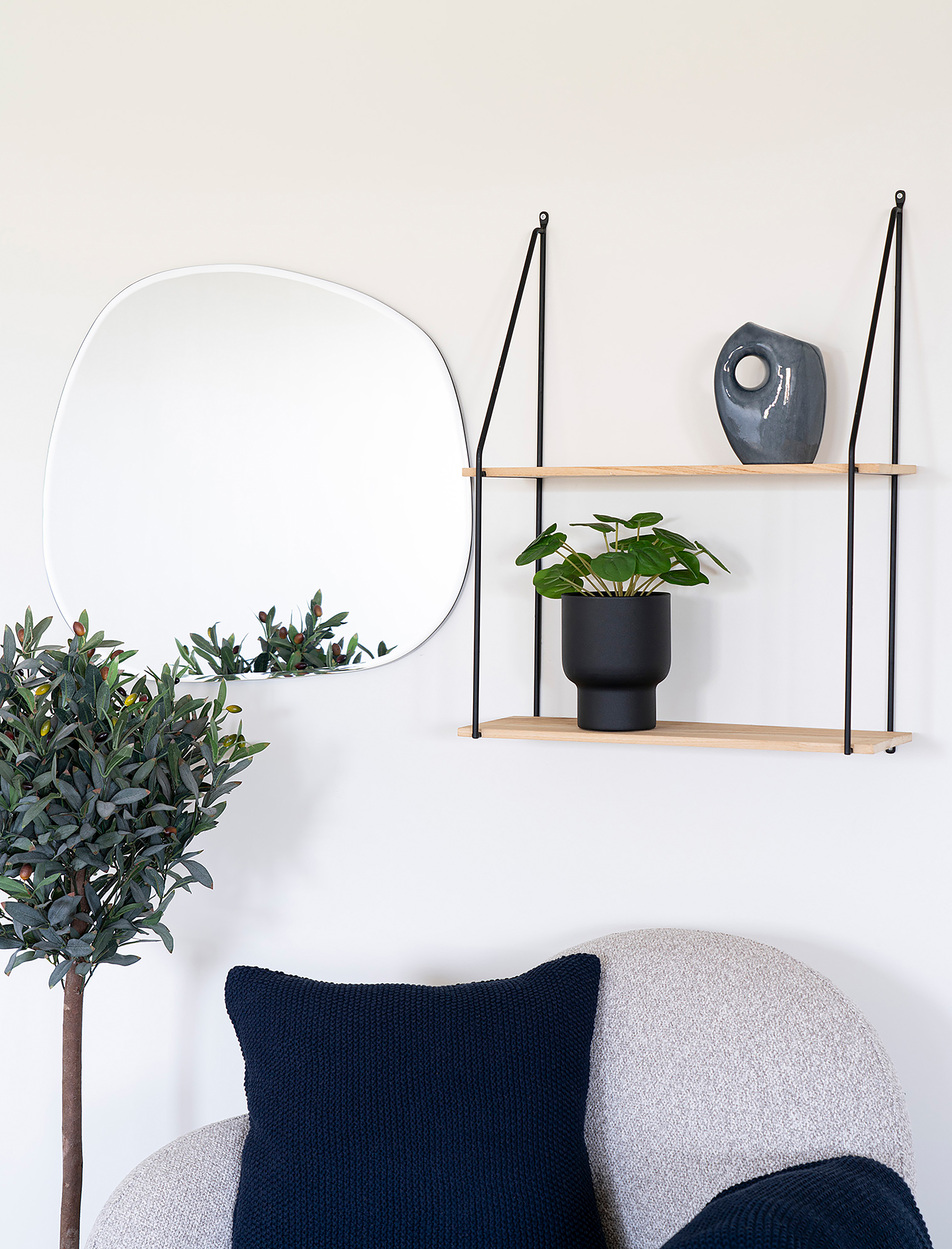 Kunstpflanze Pelia Grün Polyethylen 28 x 28 x 28 cm