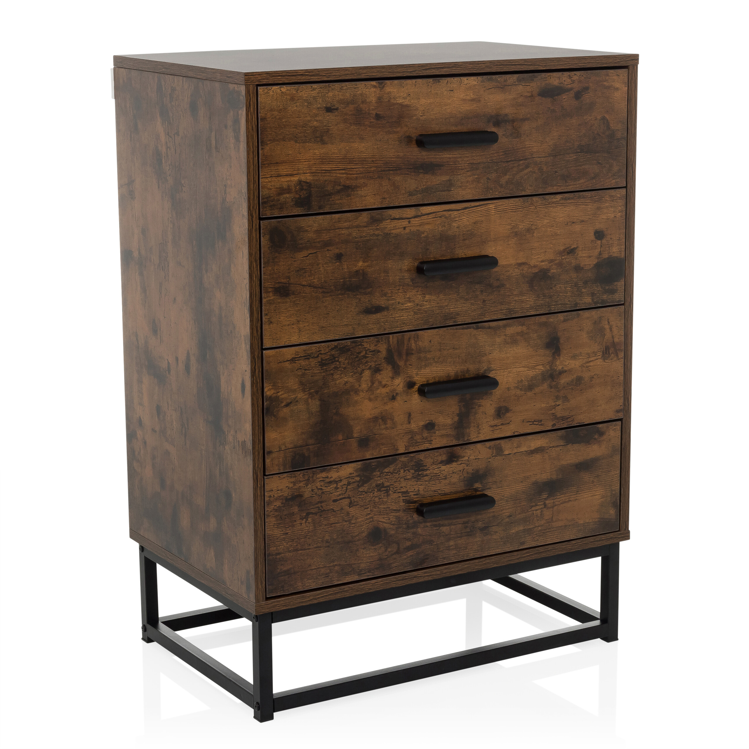 Sideboard with 4 drawers Brown