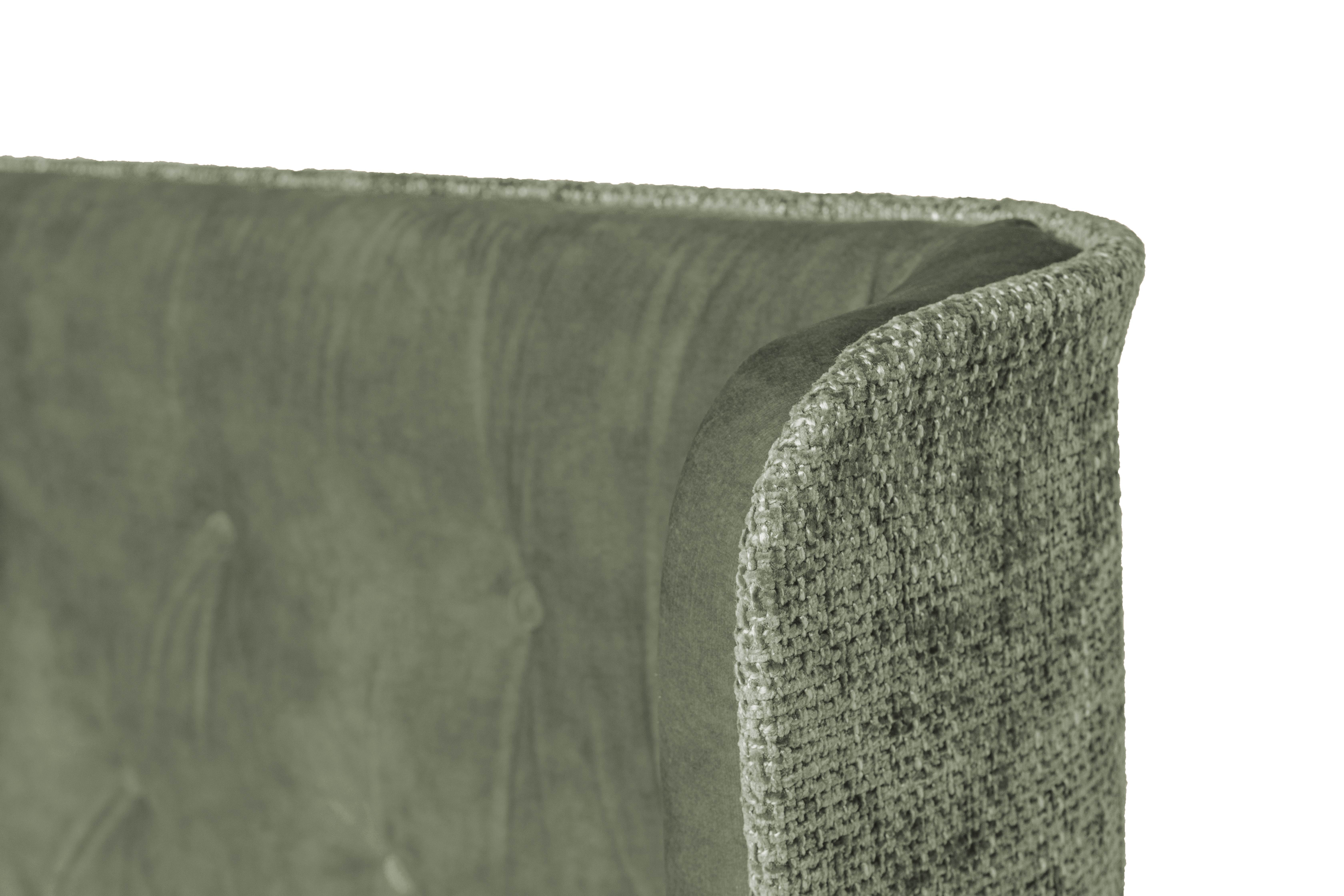 Arc™ Luxury Bett mit starren Rahmen Dunkelgrün 180 x 200